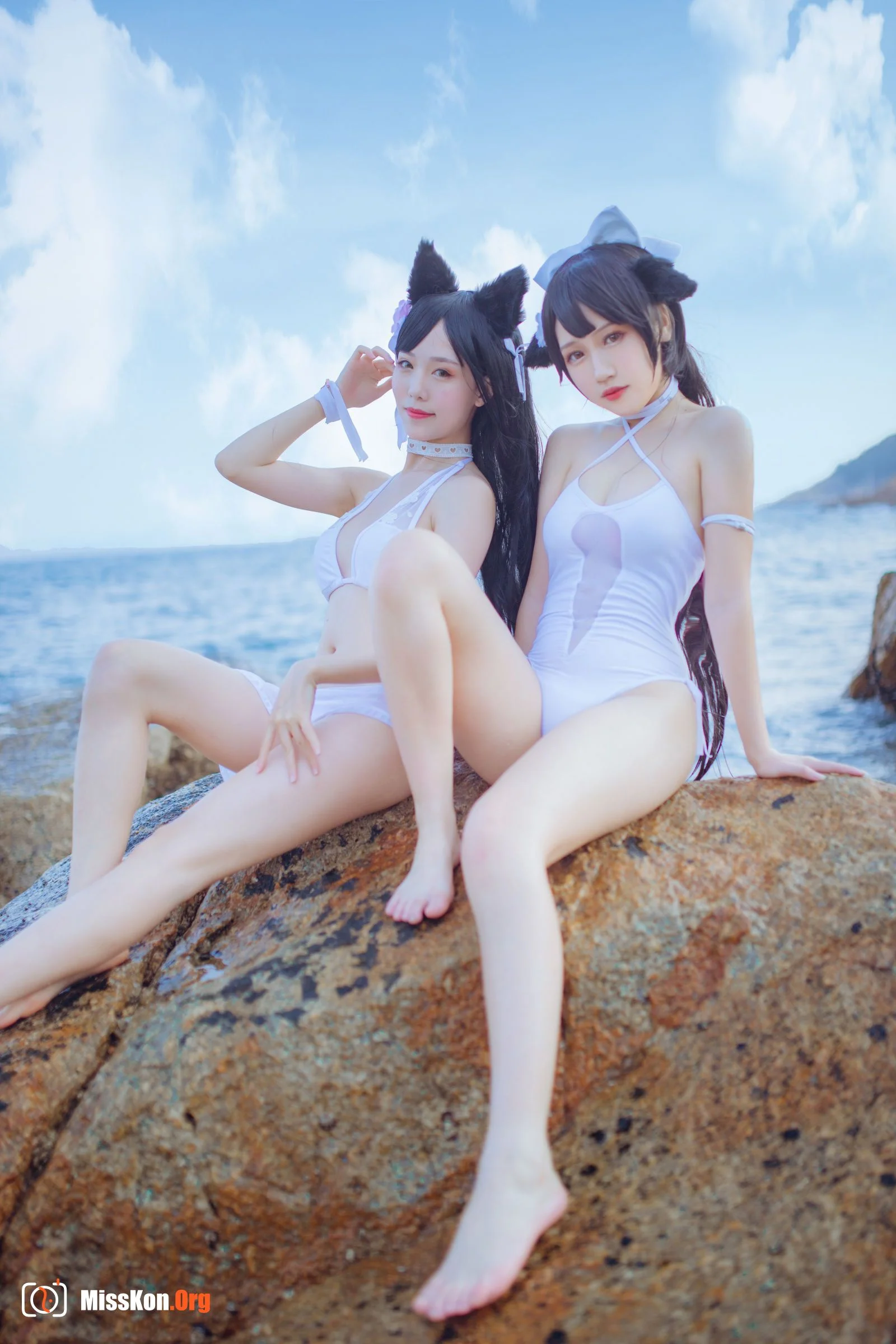 Douniang Lishi & Smart Cat: Mastiff beach swimsuit - Photo 12