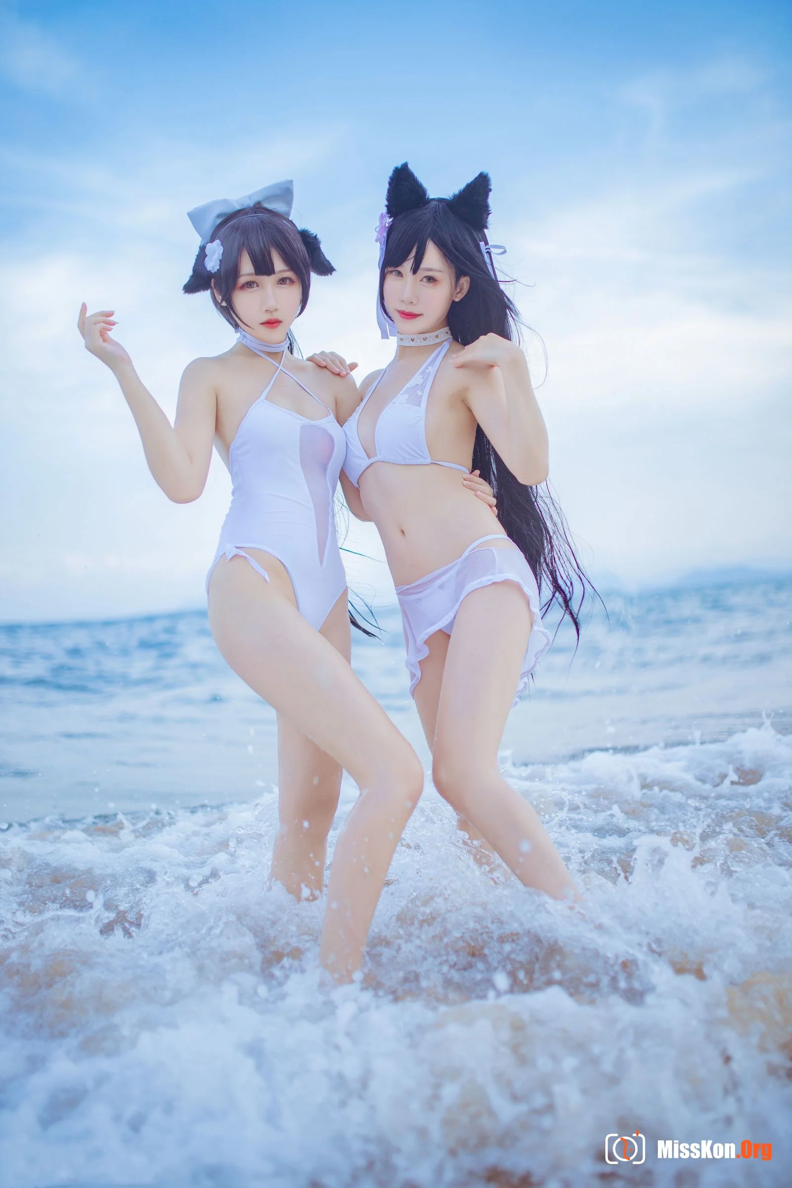 Douniang Lishi & Smart Cat: Mastiff beach swimsuit - Photo 14