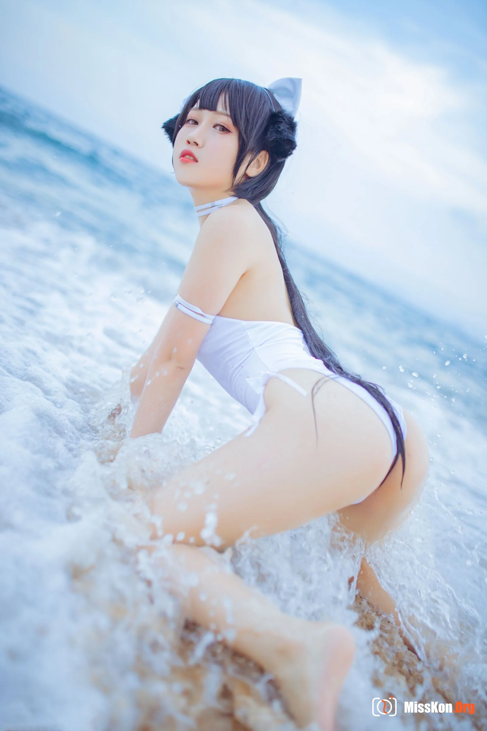 Douniang Lishi & Smart Cat: Mastiff beach swimsuit - Photo 15
