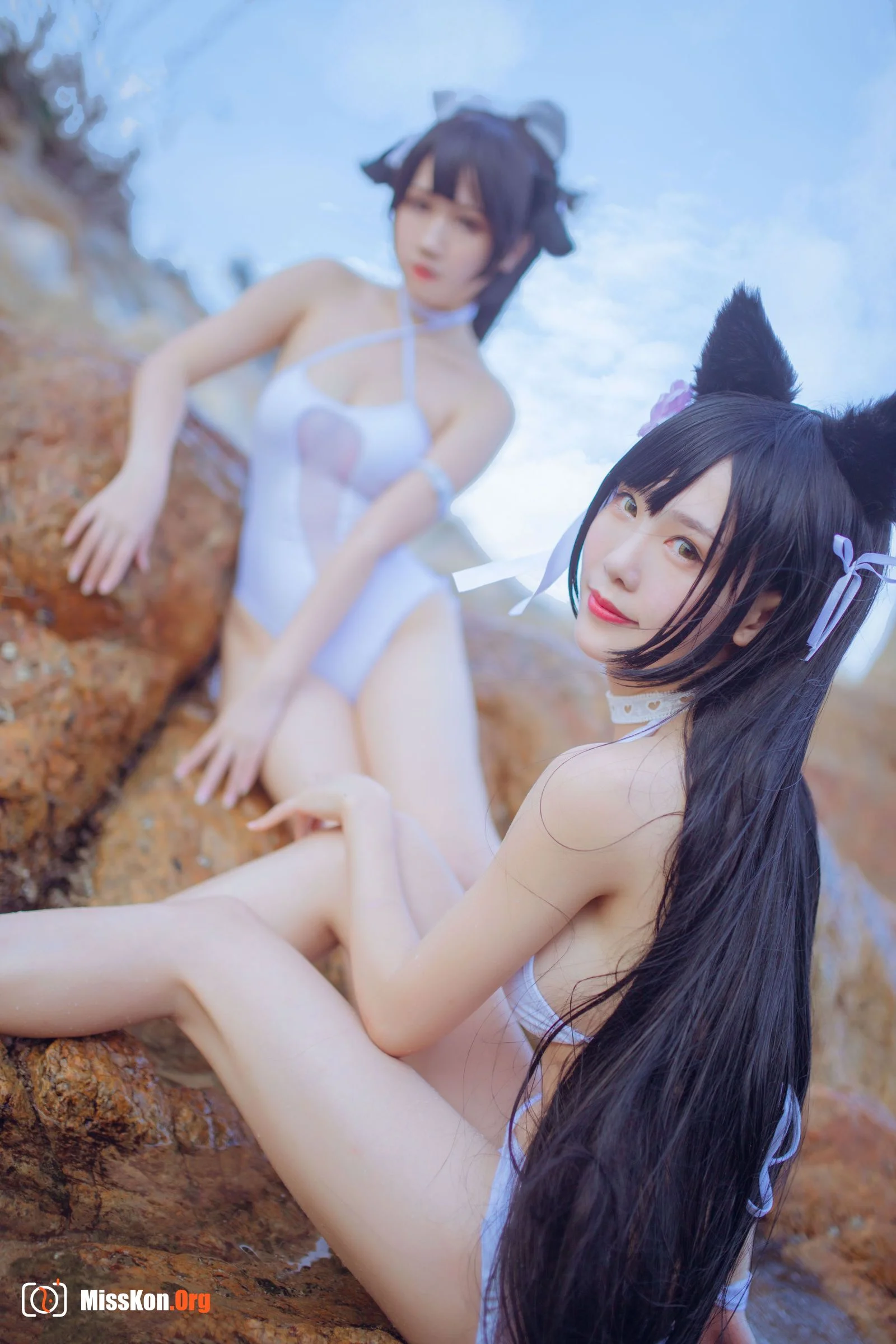 Douniang Lishi & Smart Cat: Mastiff beach swimsuit - Photo 3