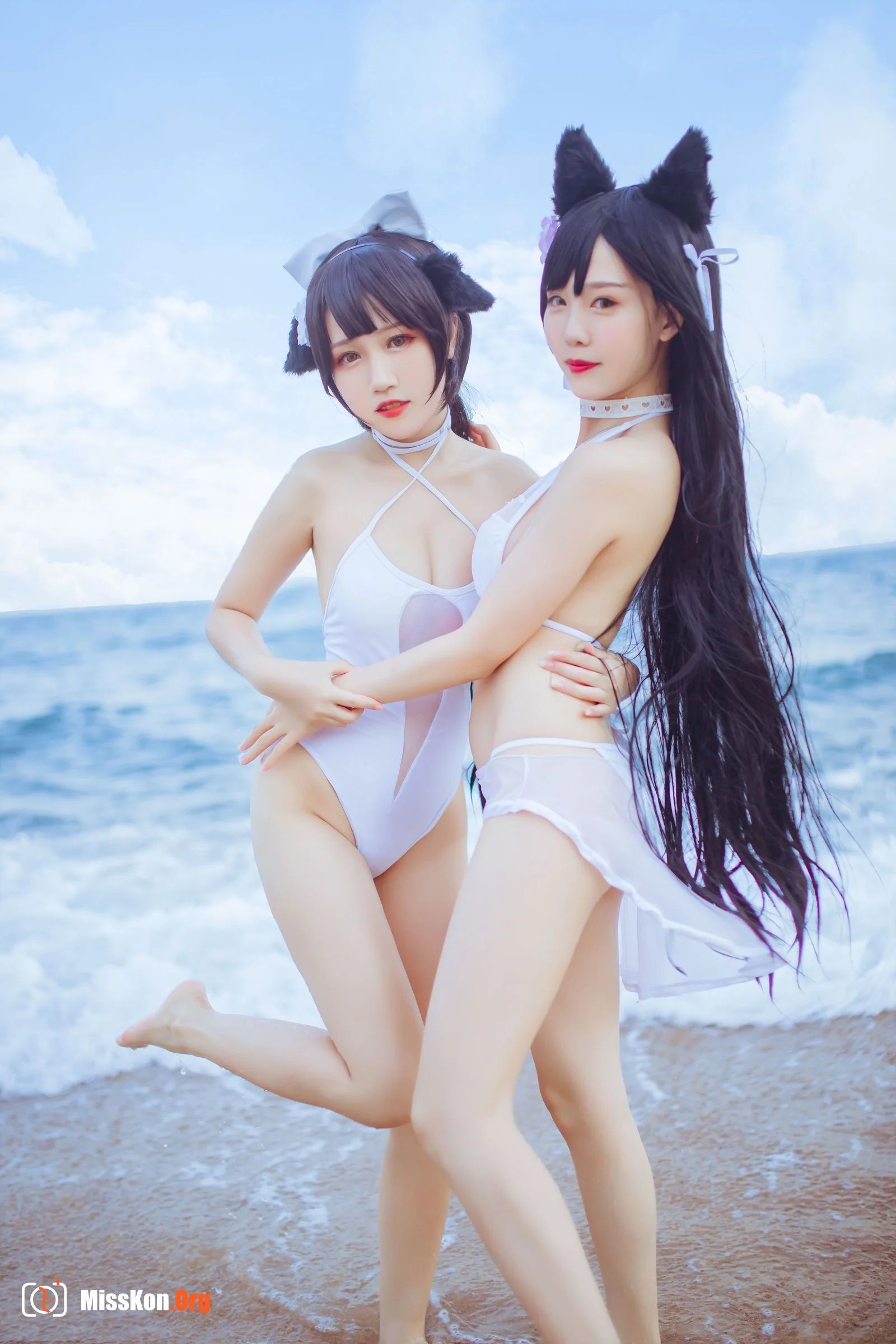 Douniang Lishi & Smart Cat: Mastiff beach swimsuit - Photo 9