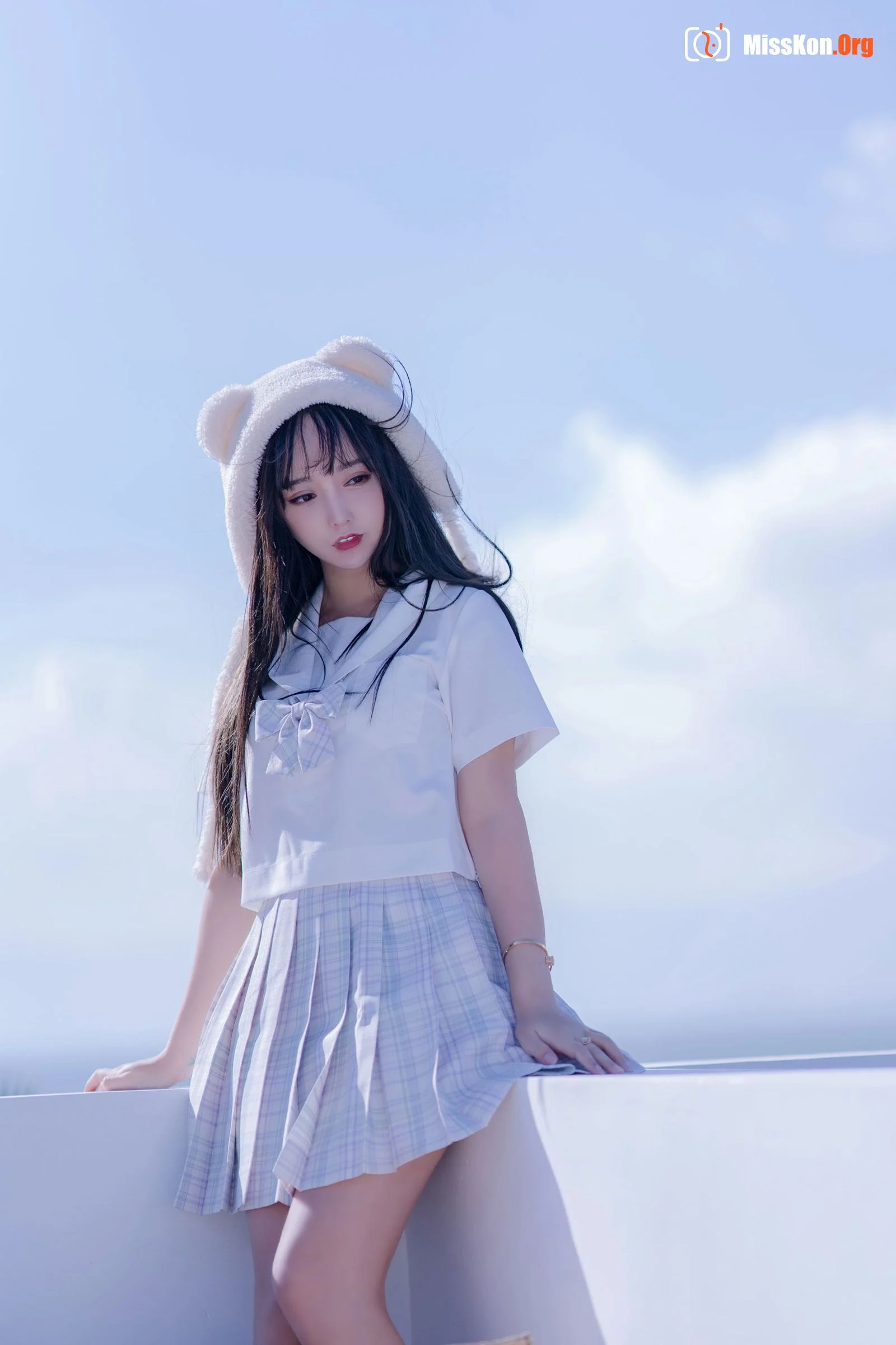 Expired Rice Noodle Meow: White school uniform - Photo 17