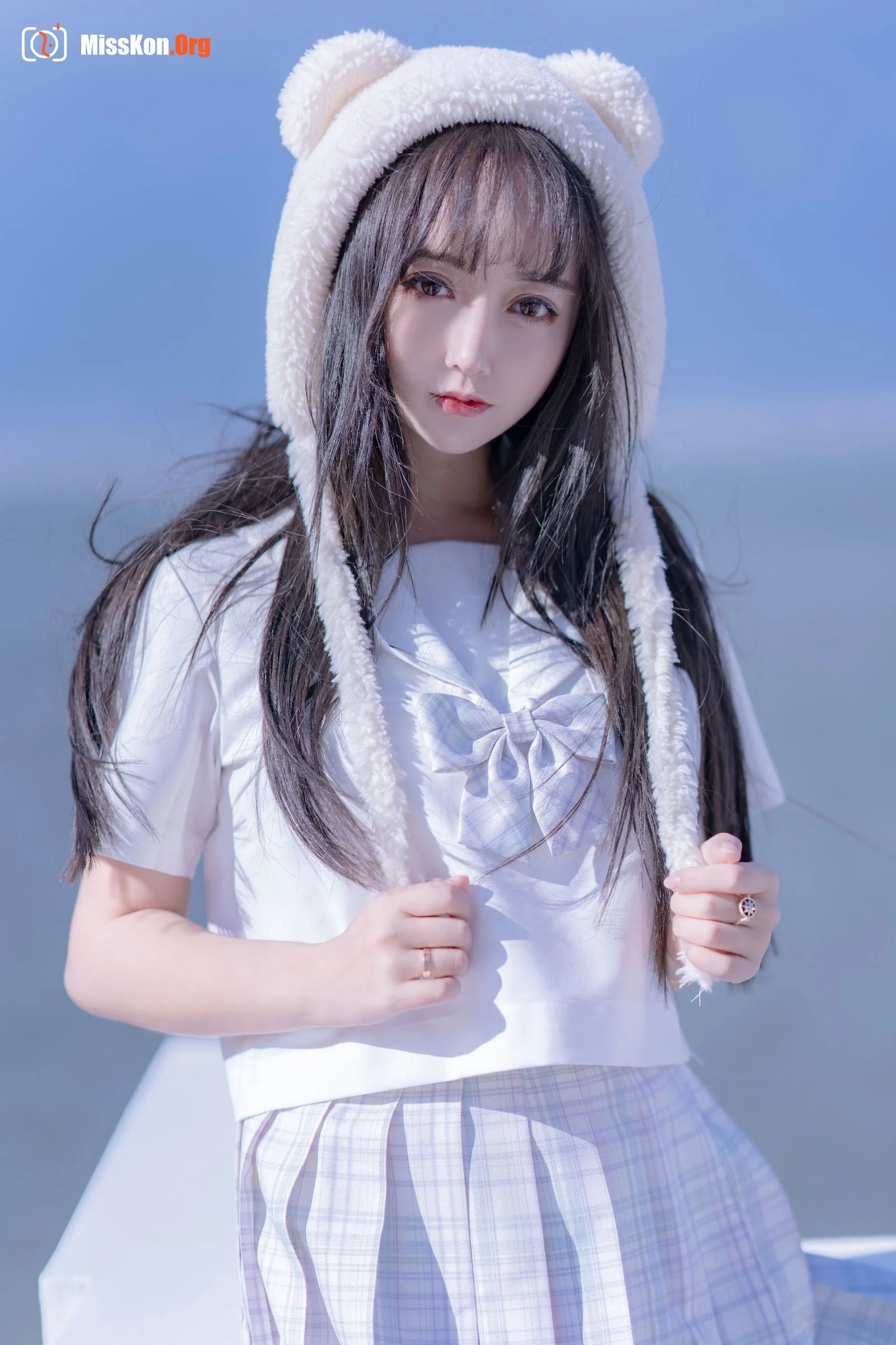 Expired Rice Noodle Meow: White school uniform - Photo 19