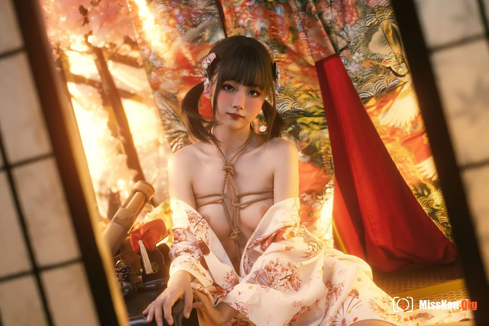 Goldfish kinngyo: Kimono x bondage - Photo 2