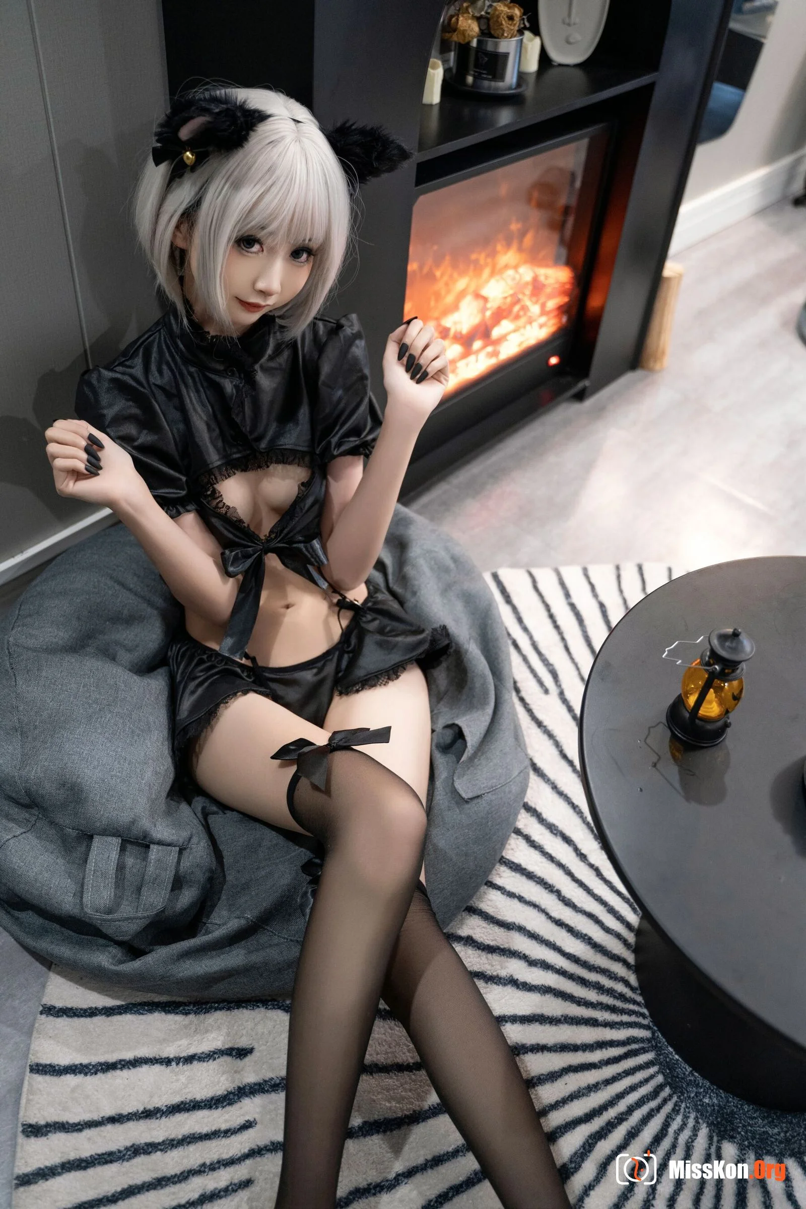 Goldfish kinngyo: Lost black cat - Photo 10