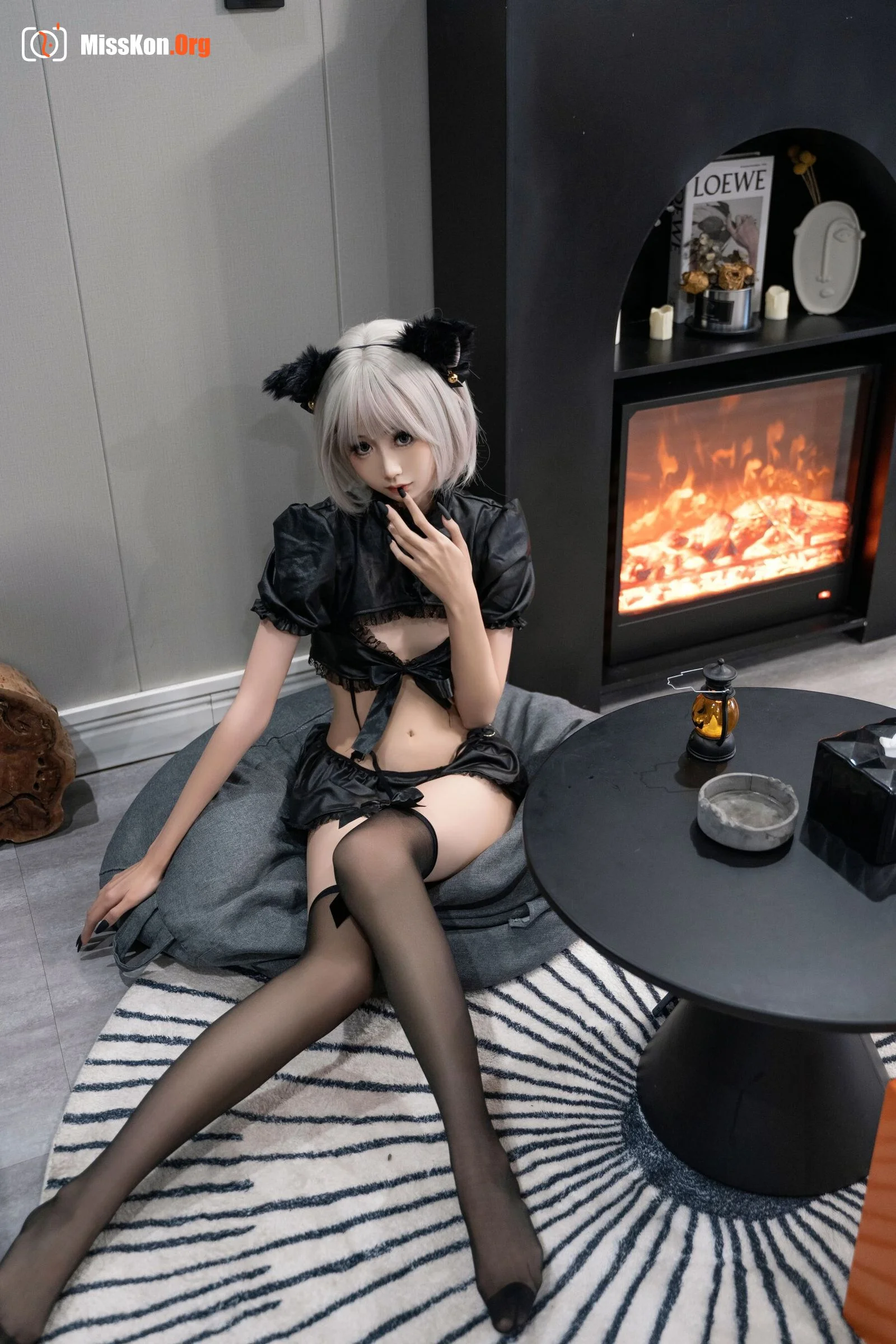 Goldfish kinngyo: Lost black cat - Photo 13