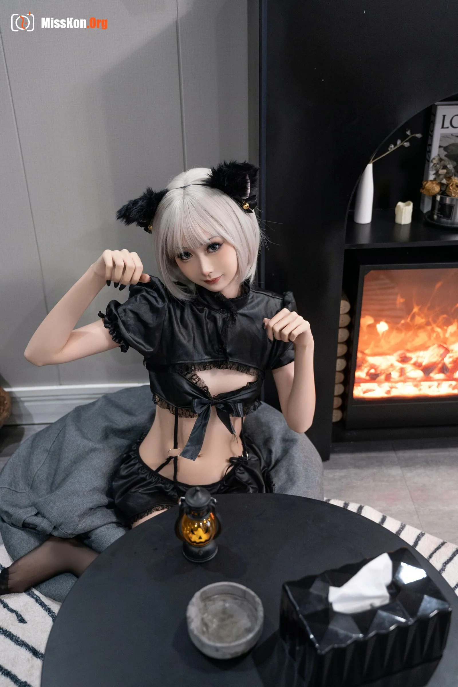Goldfish kinngyo: Lost black cat - Photo 8