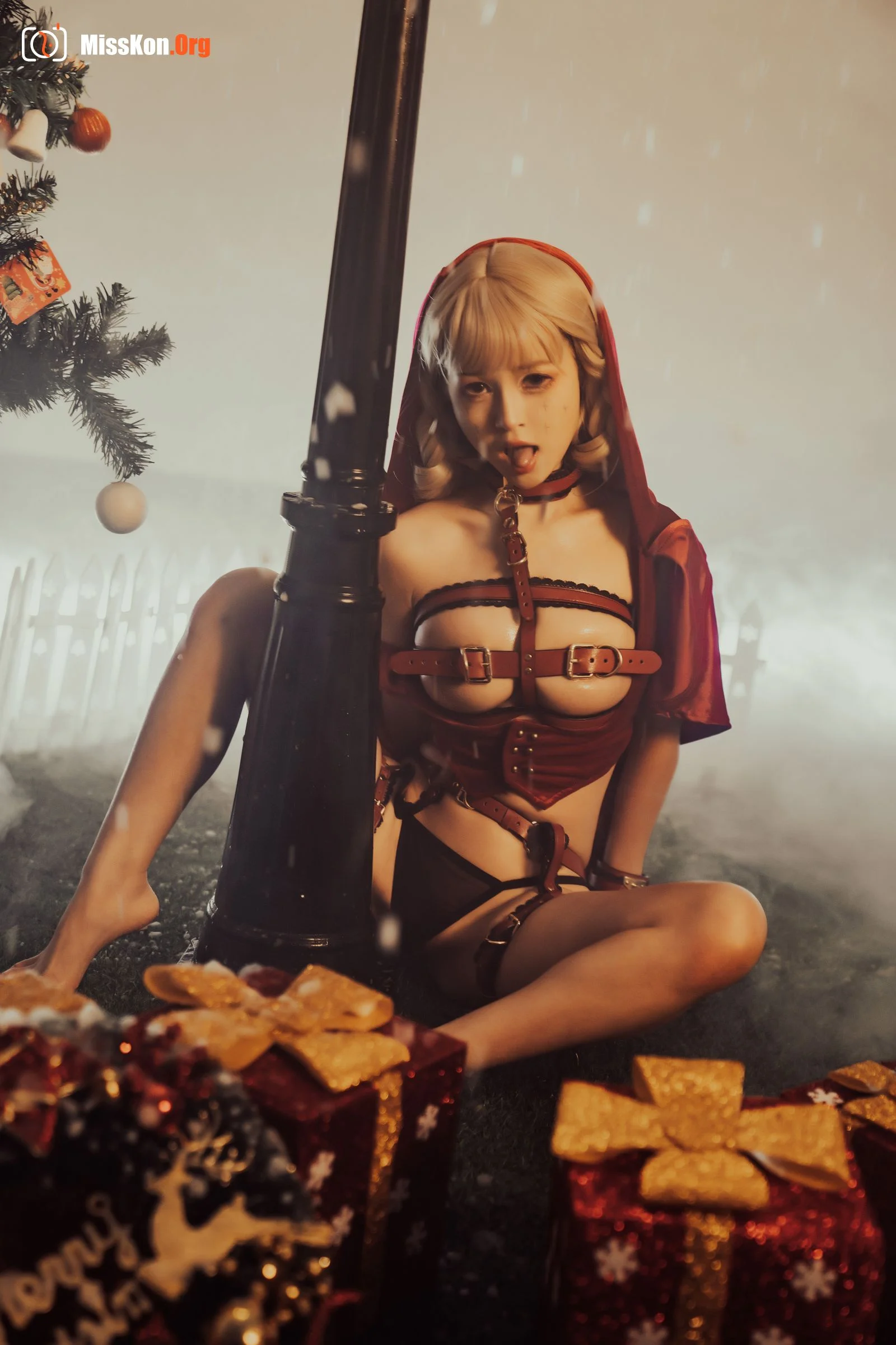 Halo Cub: Red christmas riding hood - Photo 19