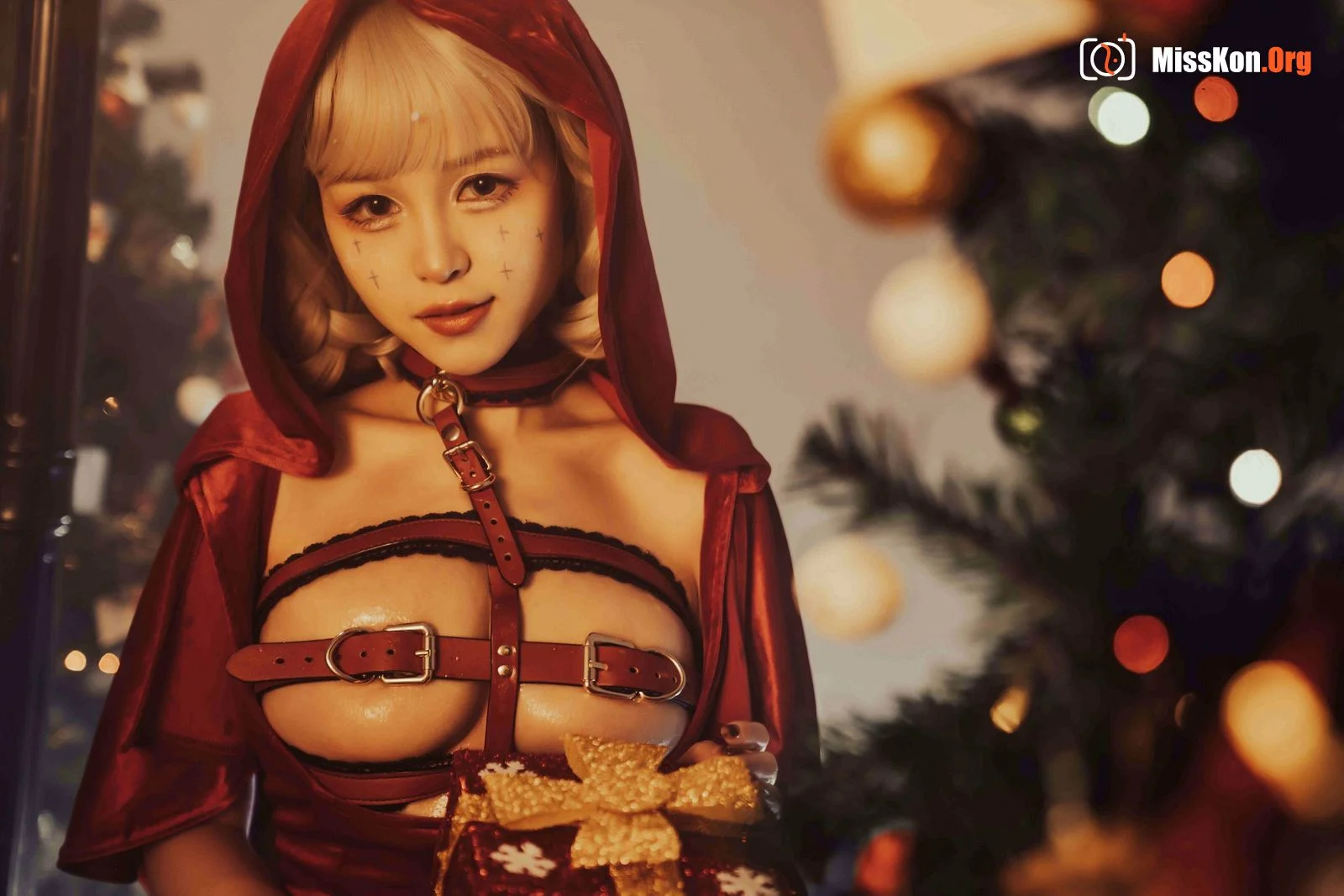 Halo Cub: Red christmas riding hood - Photo 2