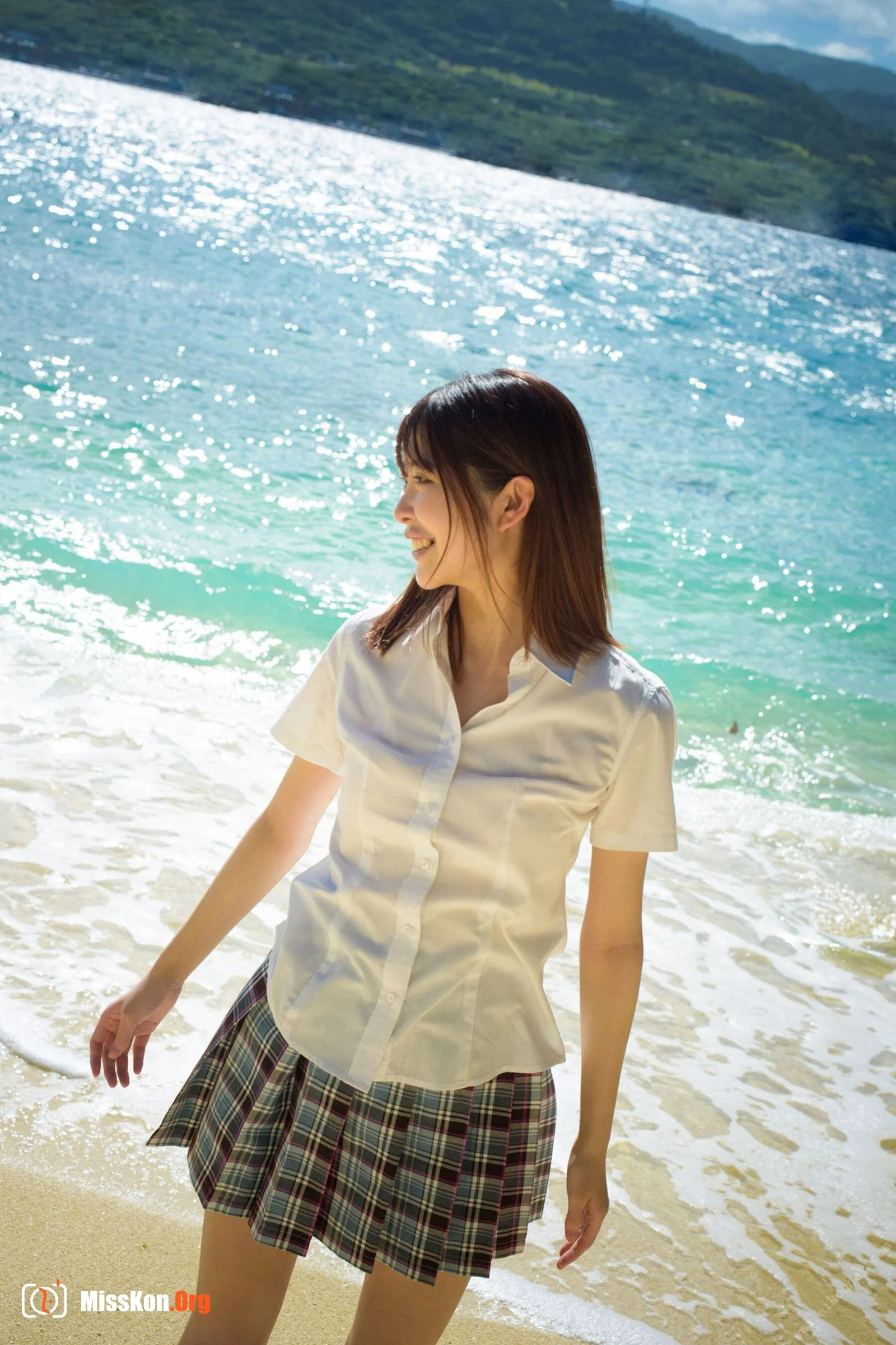 Hinako Mori: Summer Running Sky Blue Sky Blue (Hair nude photo collection) - Photo 15