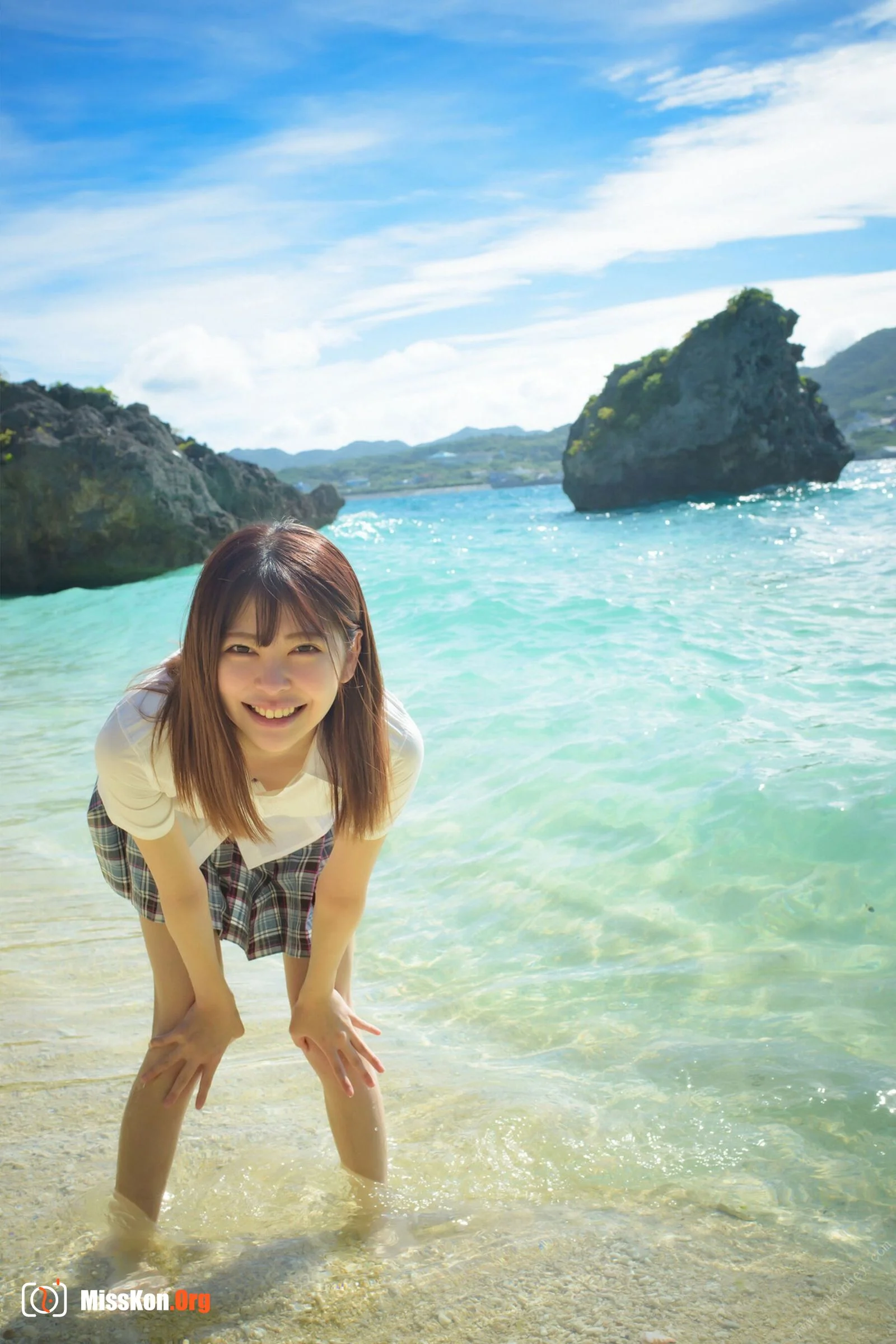 Hinako Mori: Summer Running Sky Blue Sky Blue (Hair nude photo collection) - Photo 18