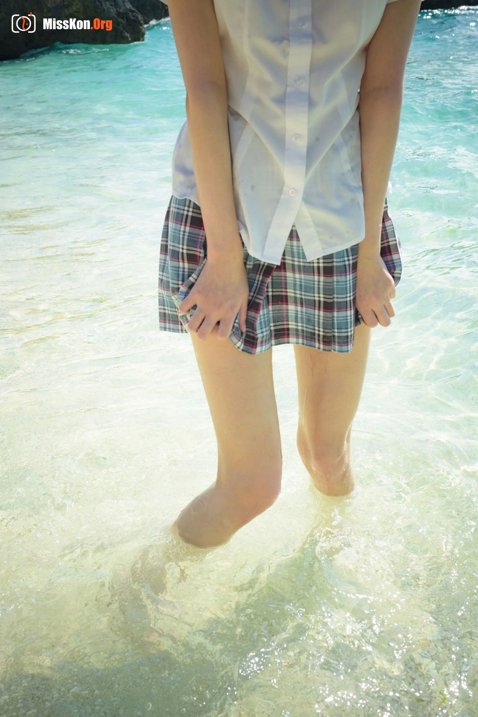 Hinako Mori: Summer Running Sky Blue Sky Blue (Hair nude photo collection) - Photo 19