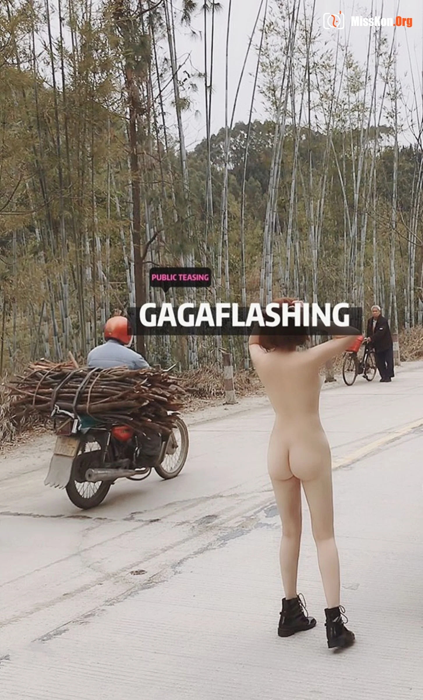 网红博主 Gagaflashing 露出合集 - 照片 34