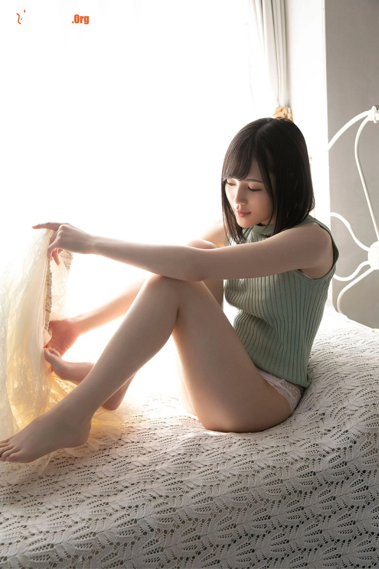 Kinoshita Rinko: Japan's most beautiful nude with white hair - Photo 19