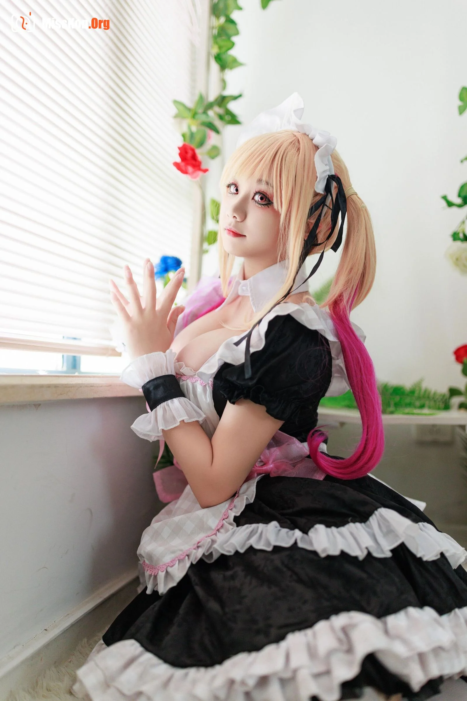 Kitagawa Kaimu: The Lewd Service of a Big-Breasted Maid - Photo 14