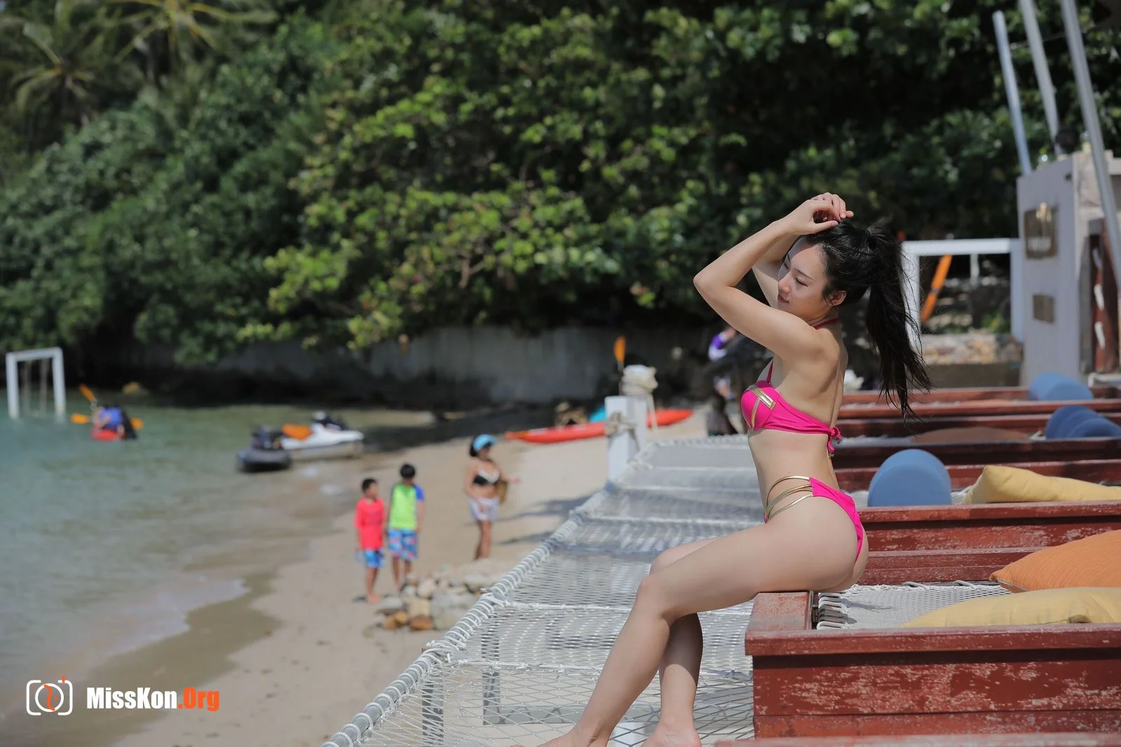 Koh Samui Travel Photography Series Summer Purple Bikini (Magic Mirror Street Photography) - Photo 10