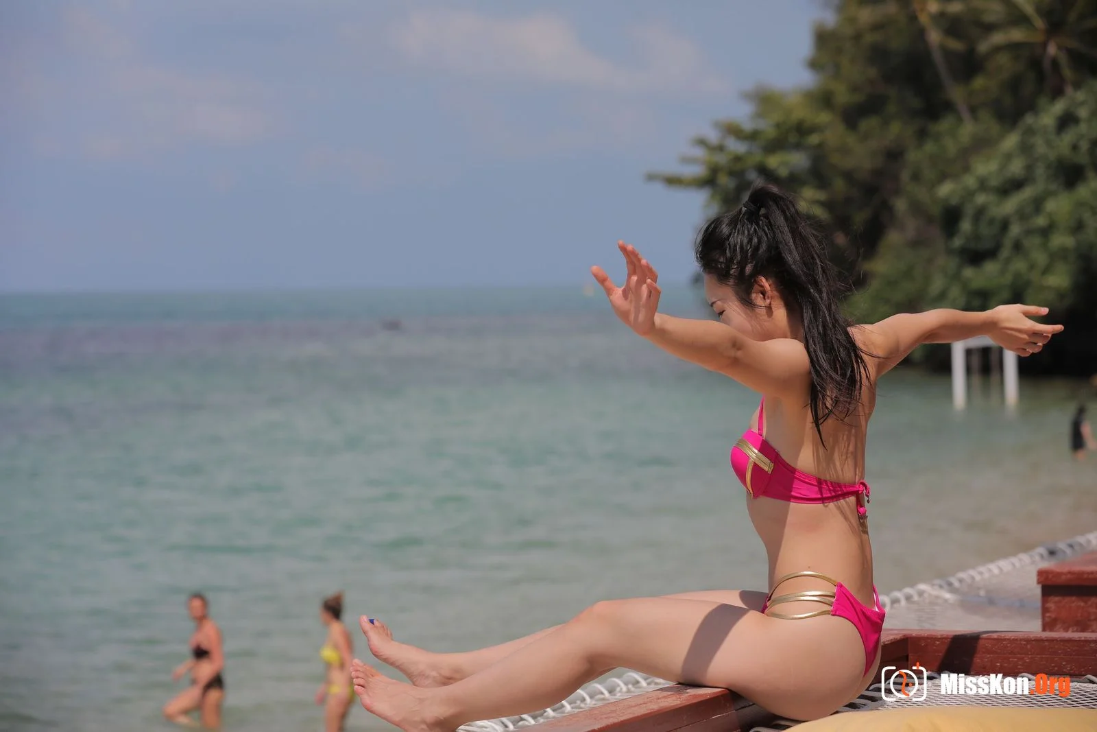 Koh Samui Travel Photography Series Summer Purple Bikini (Magic Mirror Street Photography) - Photo 3