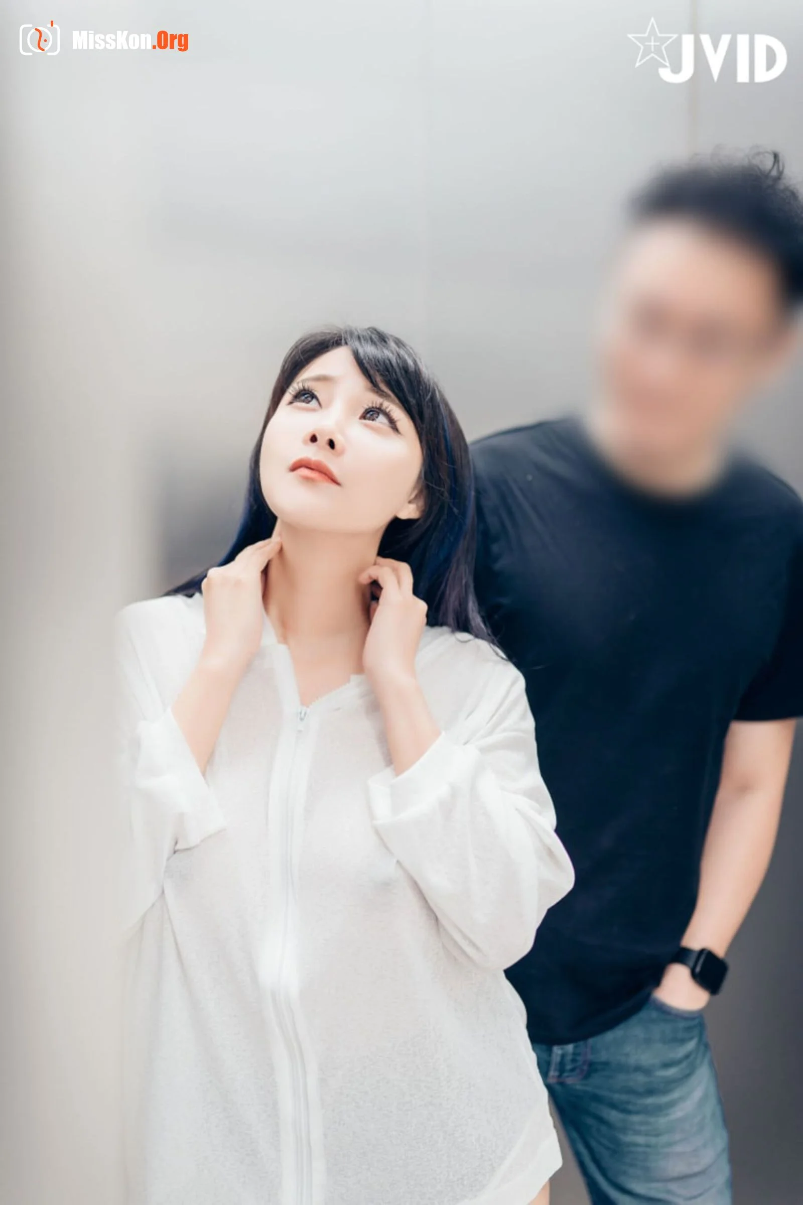 Lele (Jvid): Elevator emergency stop climax - Photo 49