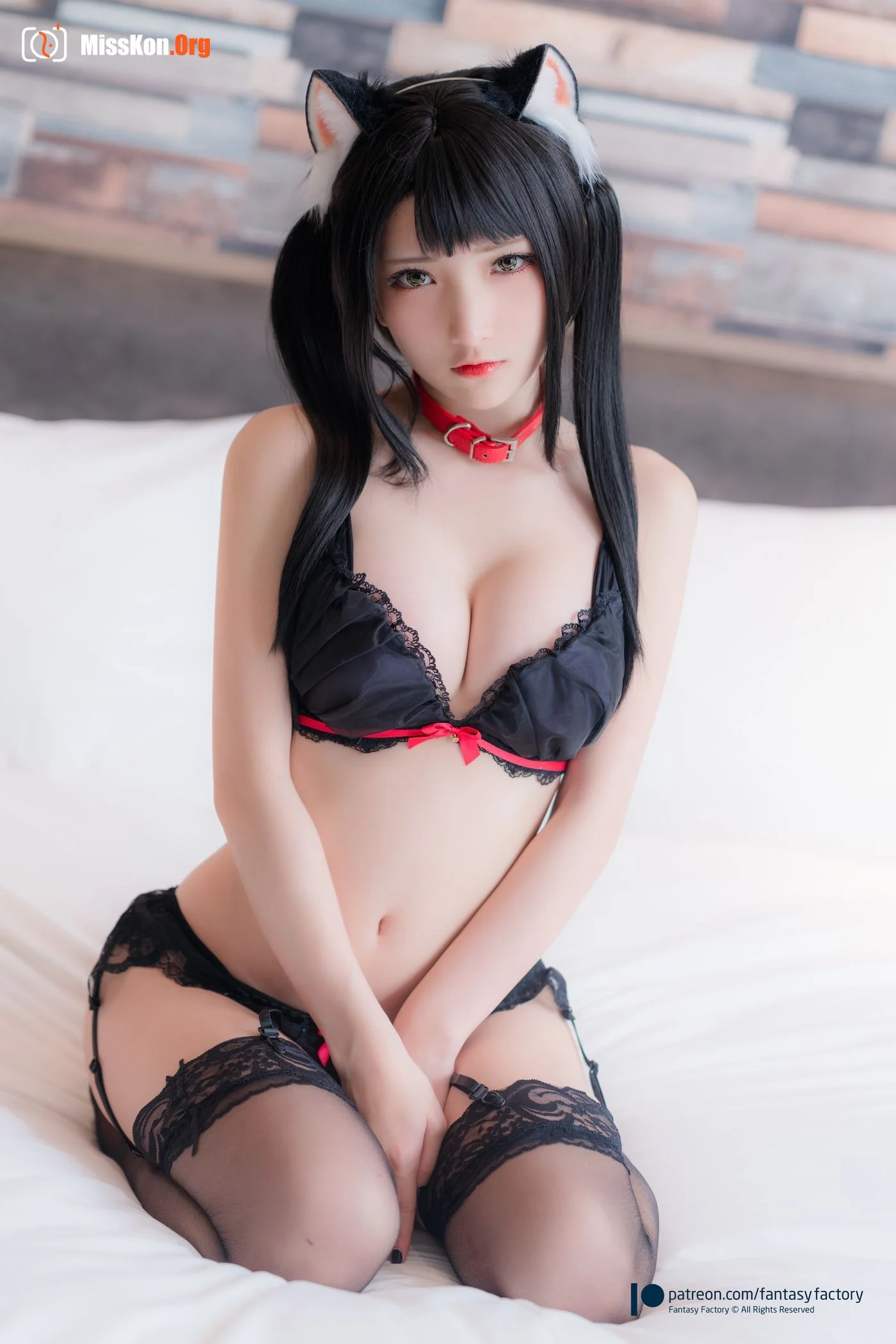 Little Ding: Black cat underwear - Photo 20