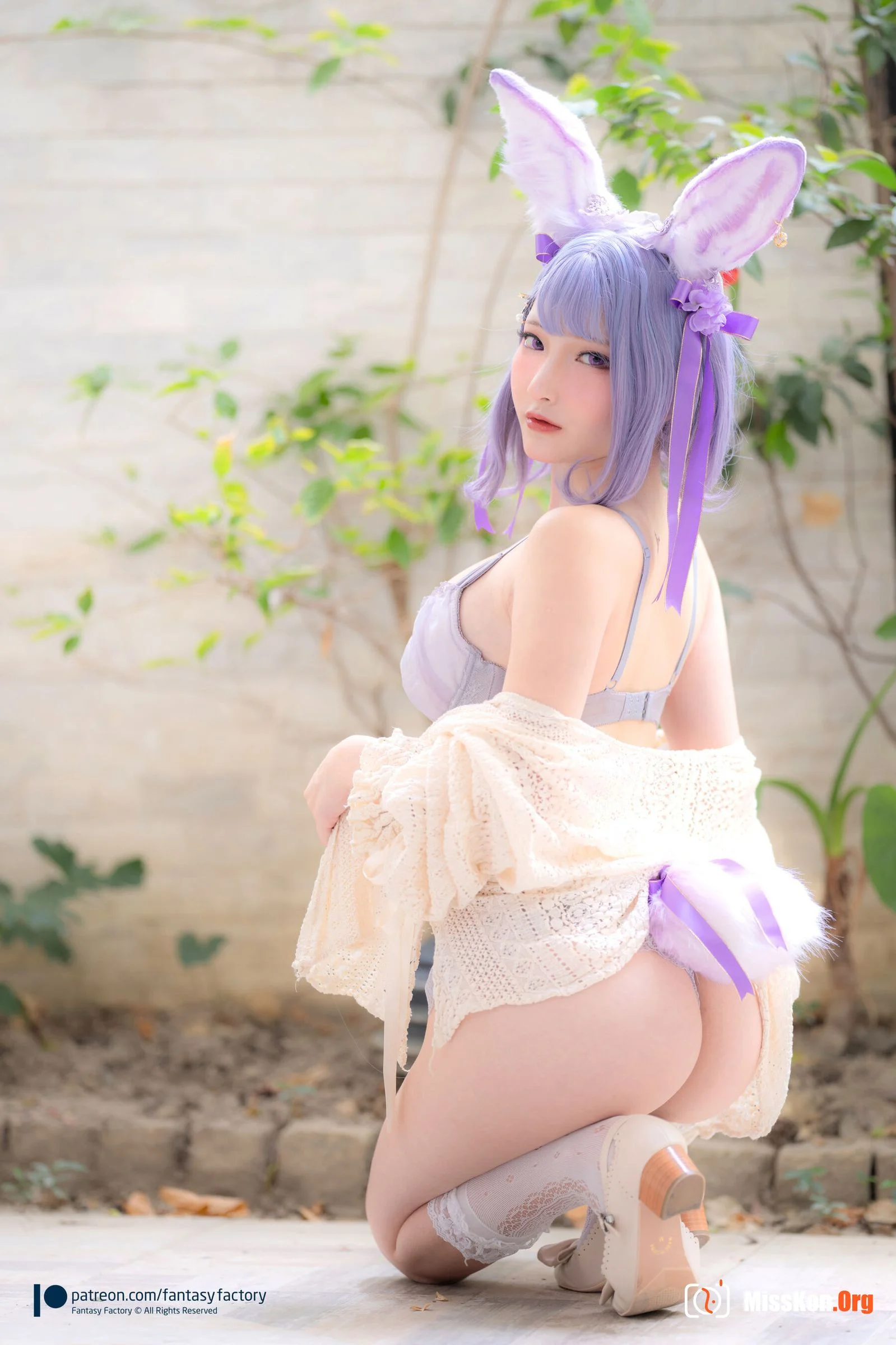 Little Ding: Purple Bunny - Photo 6