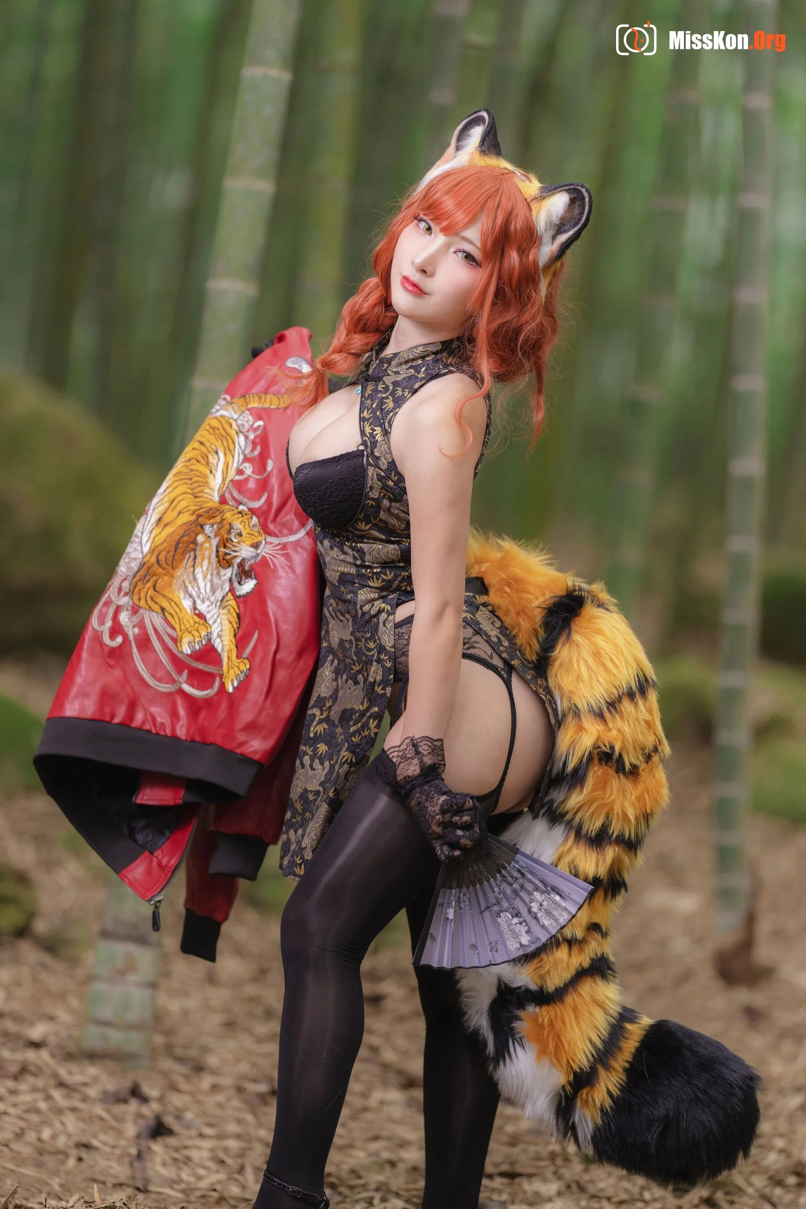 Little Ding: Tiger cheongsam - Photo 5
