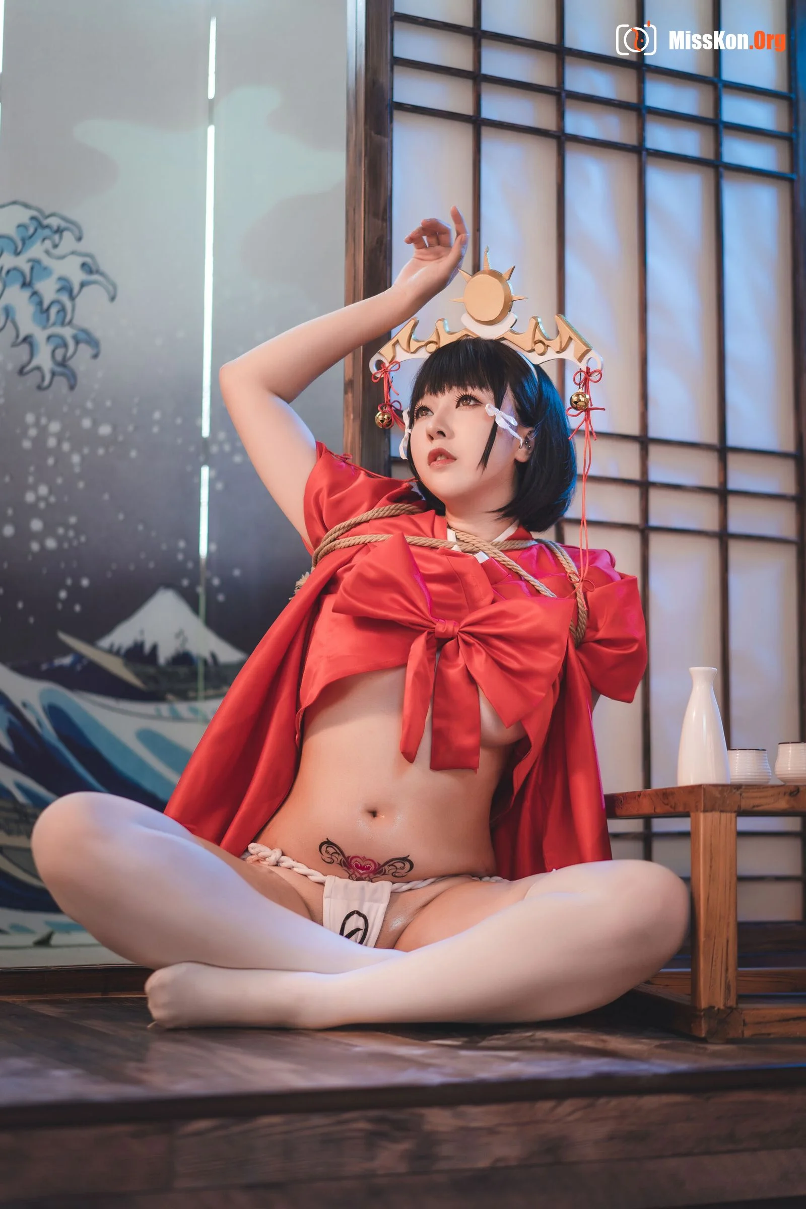 小容仔咕咕咕w《黑兽巫女辉夜》 - 照片 14