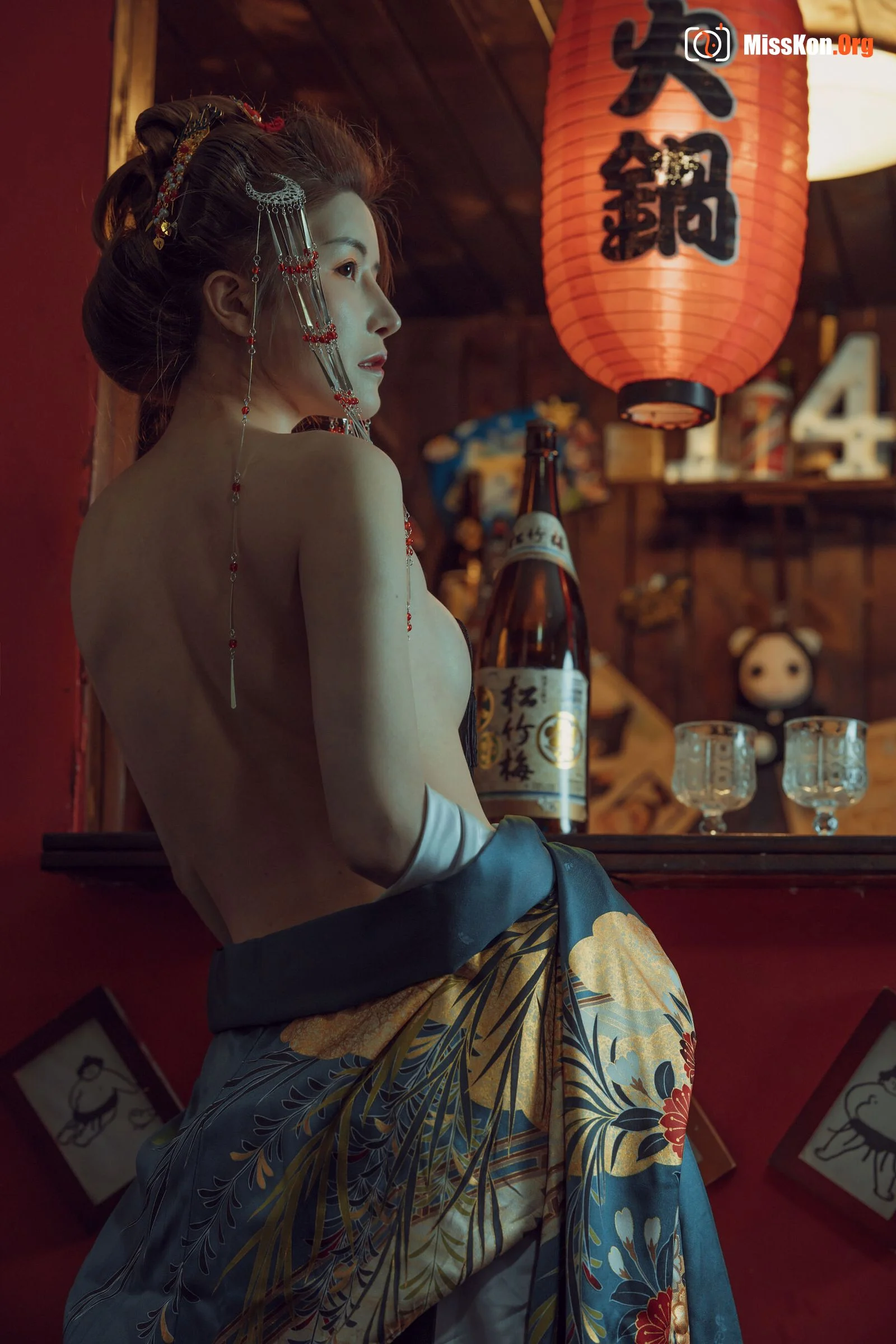 Lu Basui: Drunk Kimono Girl - Photo 4