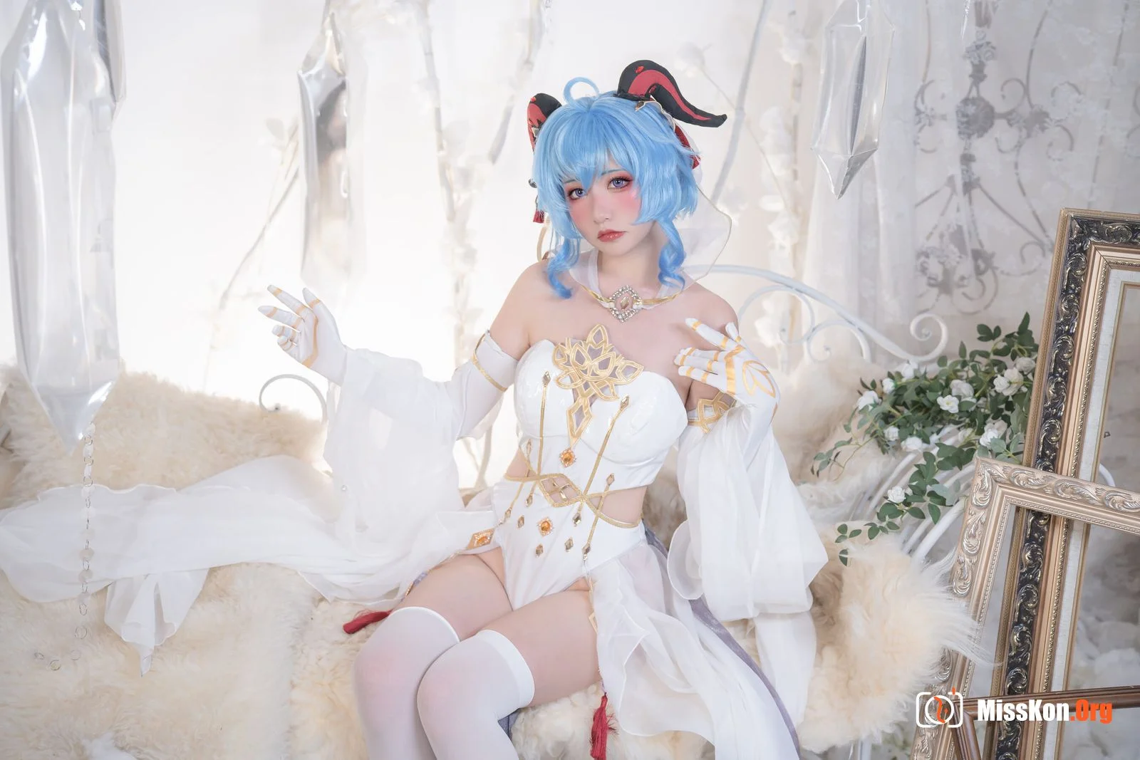 Meow Xiaoji & BuckyCloud: Yuanshenhua married Yula and Ganyu twins: the strongest combination of ice and snow - Photo 9