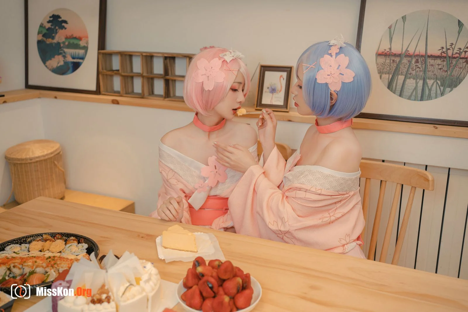 喵小吉x金鱼kinngyo《从零开始的女体盛宴》 - 照片 11