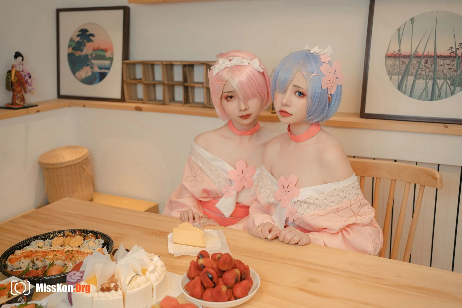 喵小吉x金鱼kinngyo《从零开始的女体盛宴》 - 照片 12