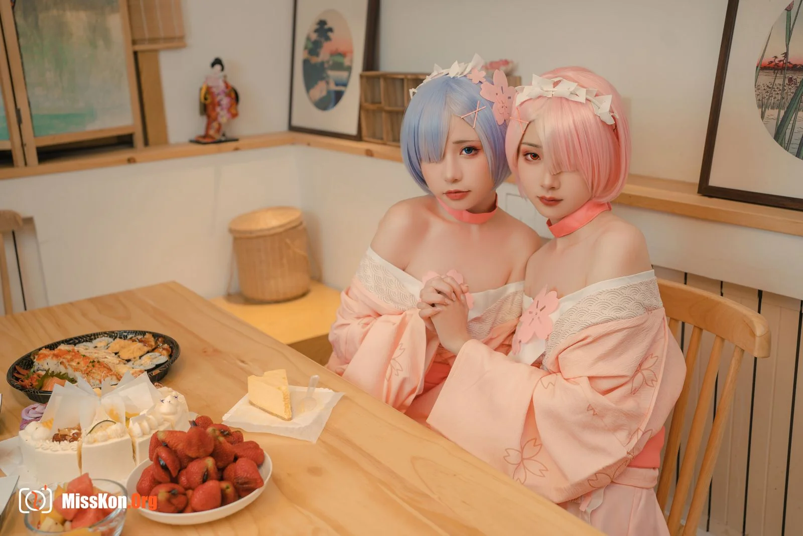 喵小吉x金鱼kinngyo《从零开始的女体盛宴》 - 照片 15
