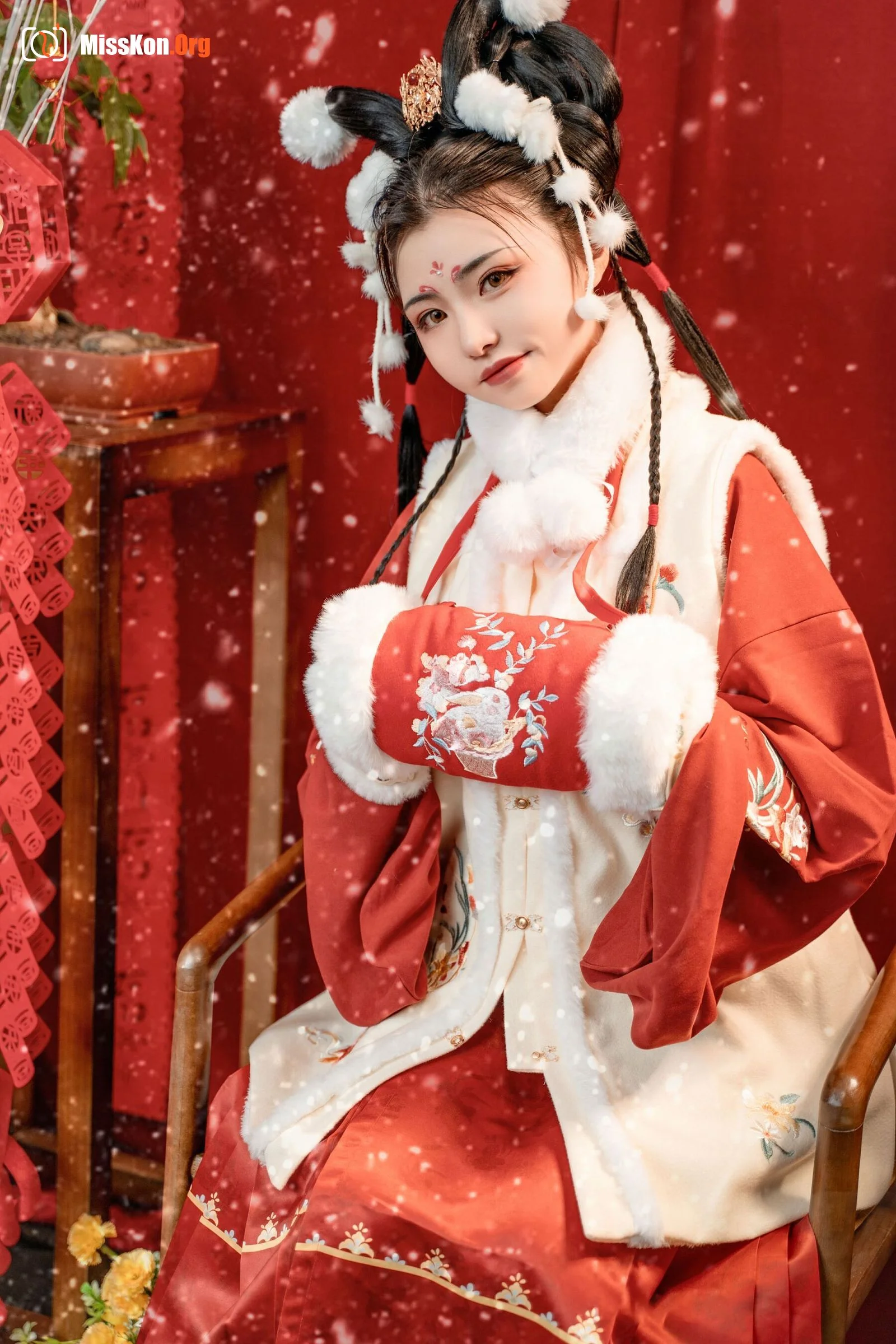 喵小吉《玉兔迎春》 - 照片 5
