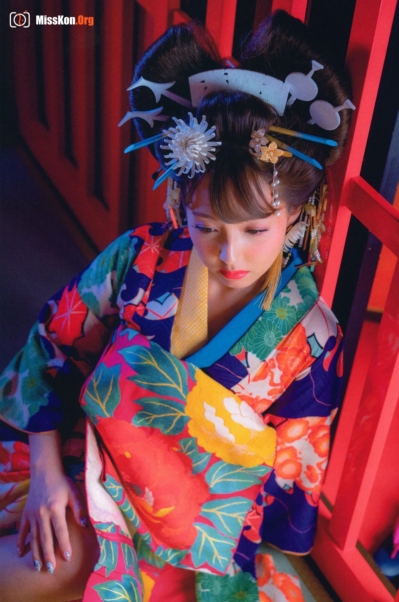 Mikami Yua: Oiran x nude beauty - Photo 15