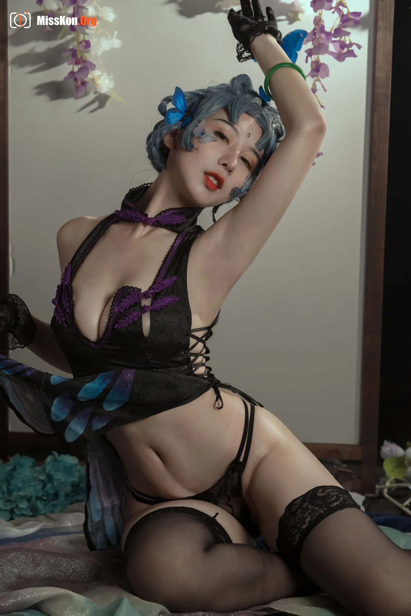 Milk peach: Butterfly - Photo 6