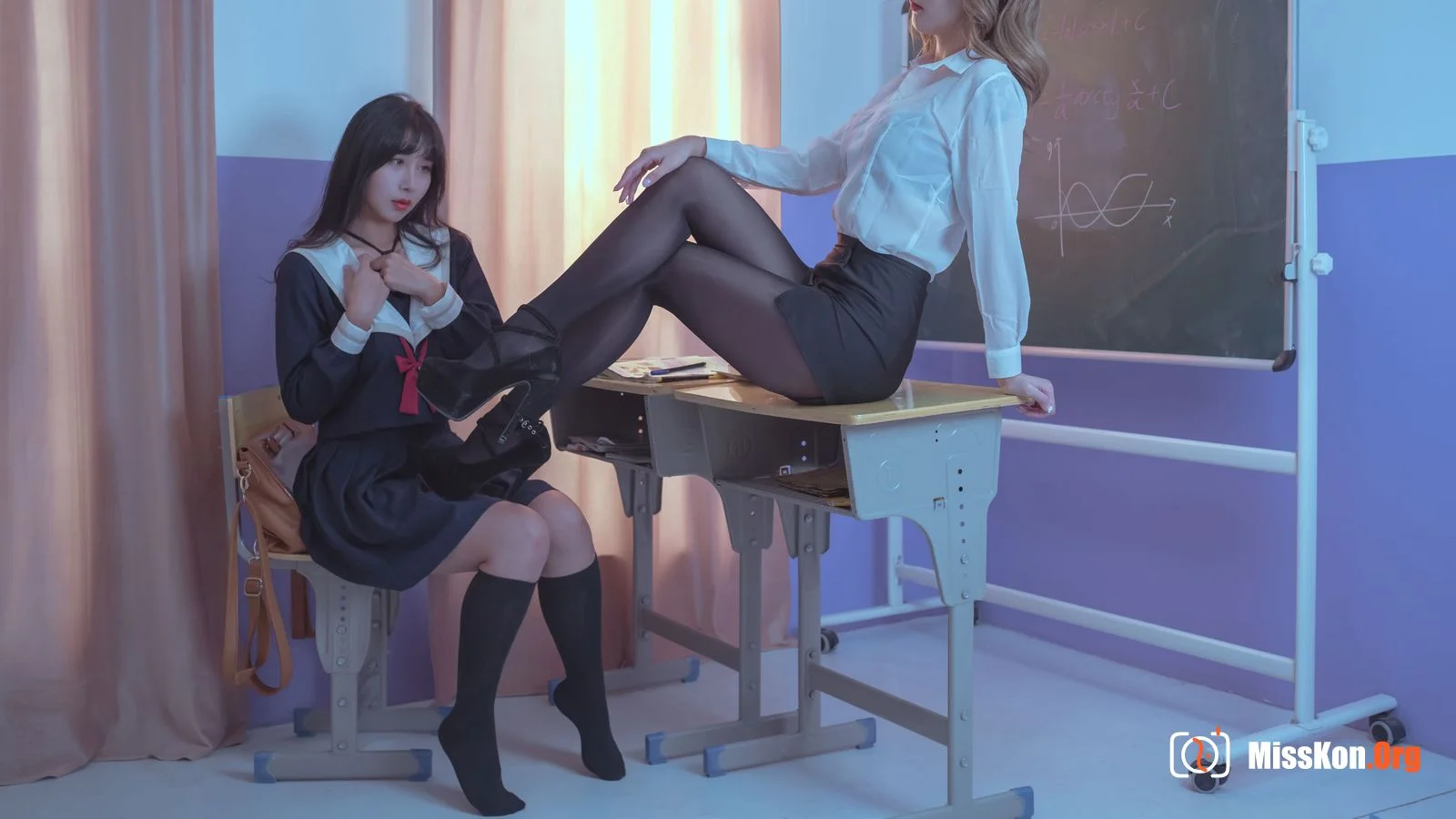 Milk peach: Double classroom - Photo 17