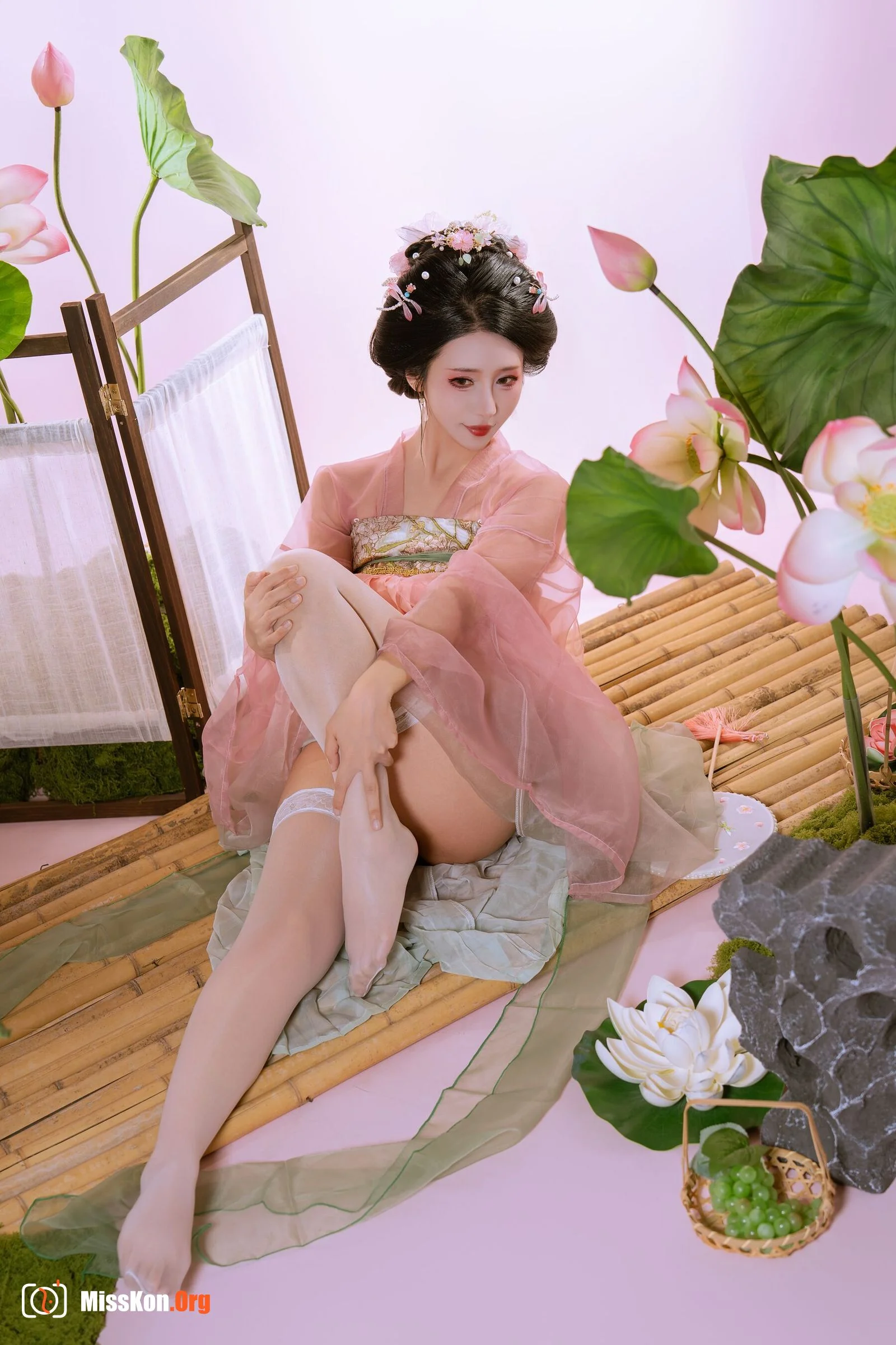 Milk Peach Peach "Picking Lotus" - Photo 13