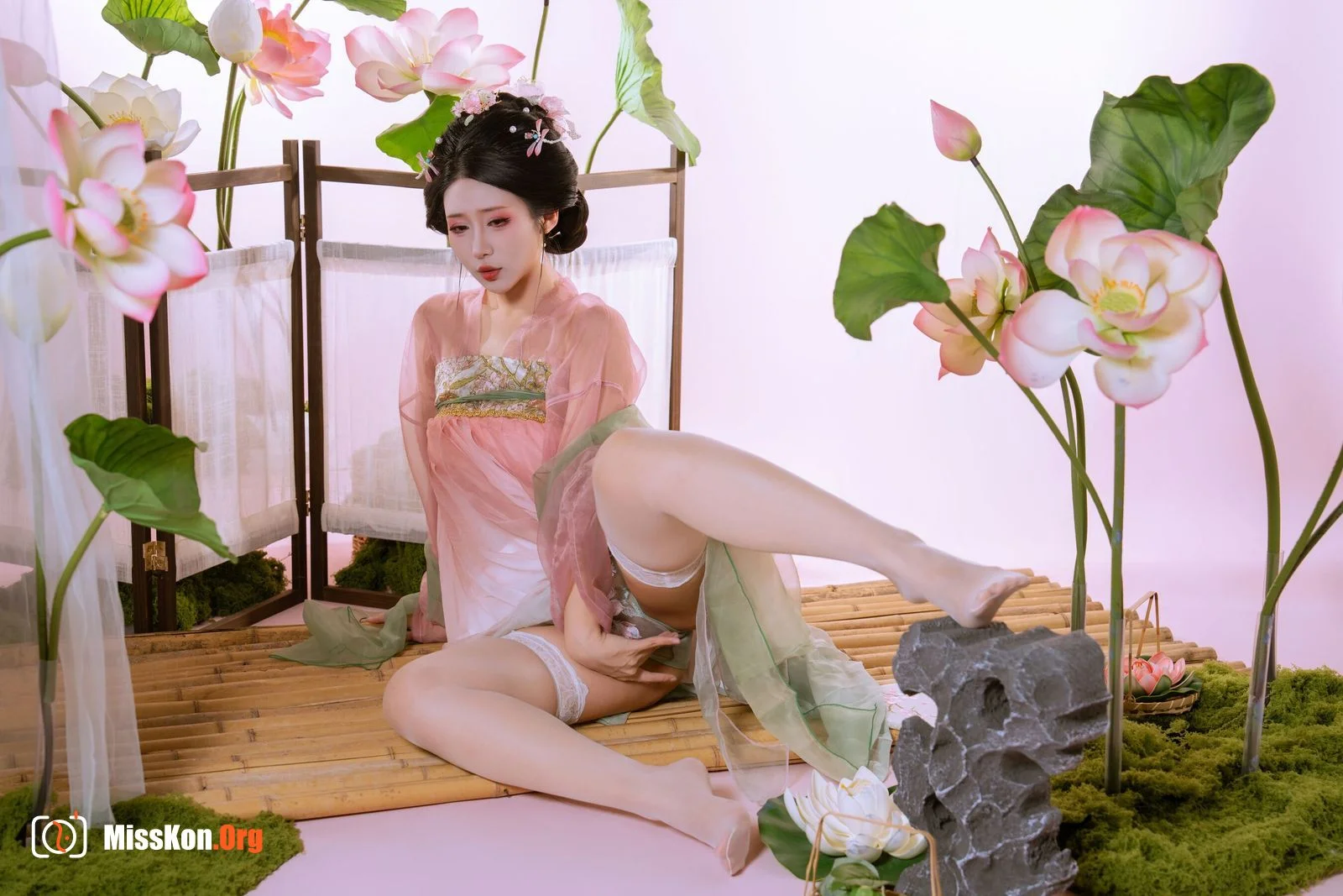 Milk Peach Peach "Picking Lotus" - Photo 14
