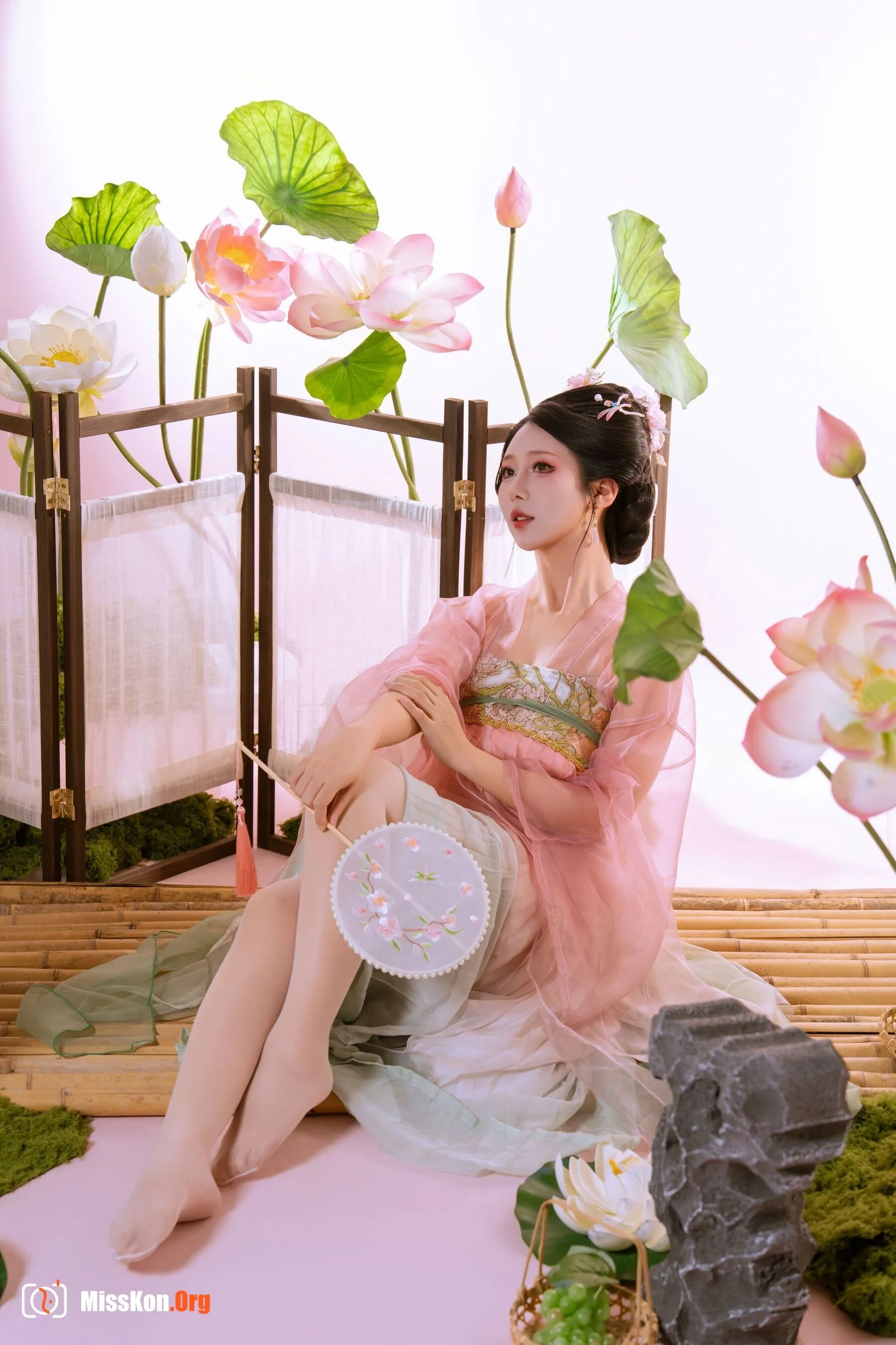 Milk Peach Peach "Picking Lotus" - Photo 2