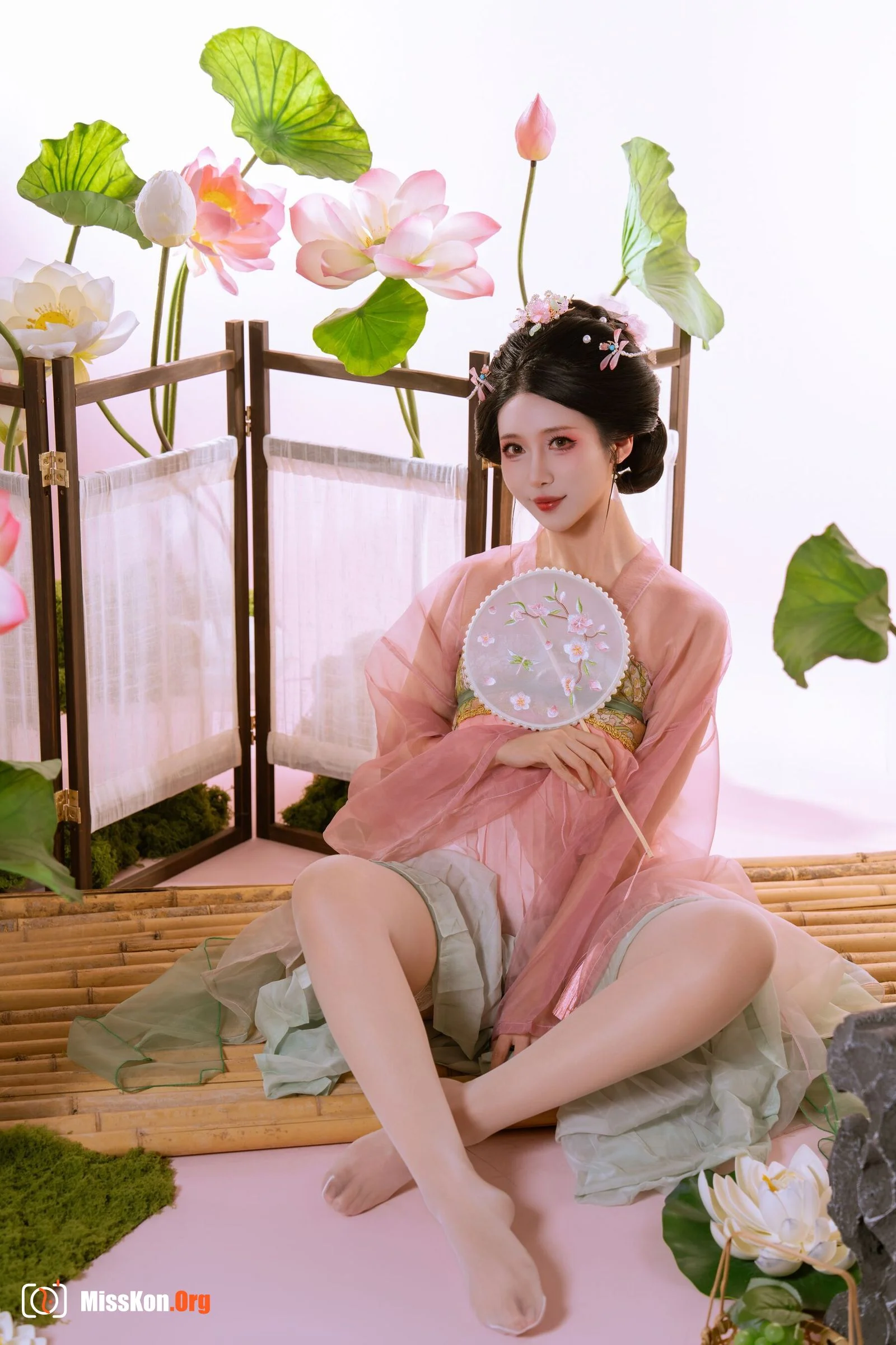 Milk Peach Peach "Picking Lotus" - Photo 3