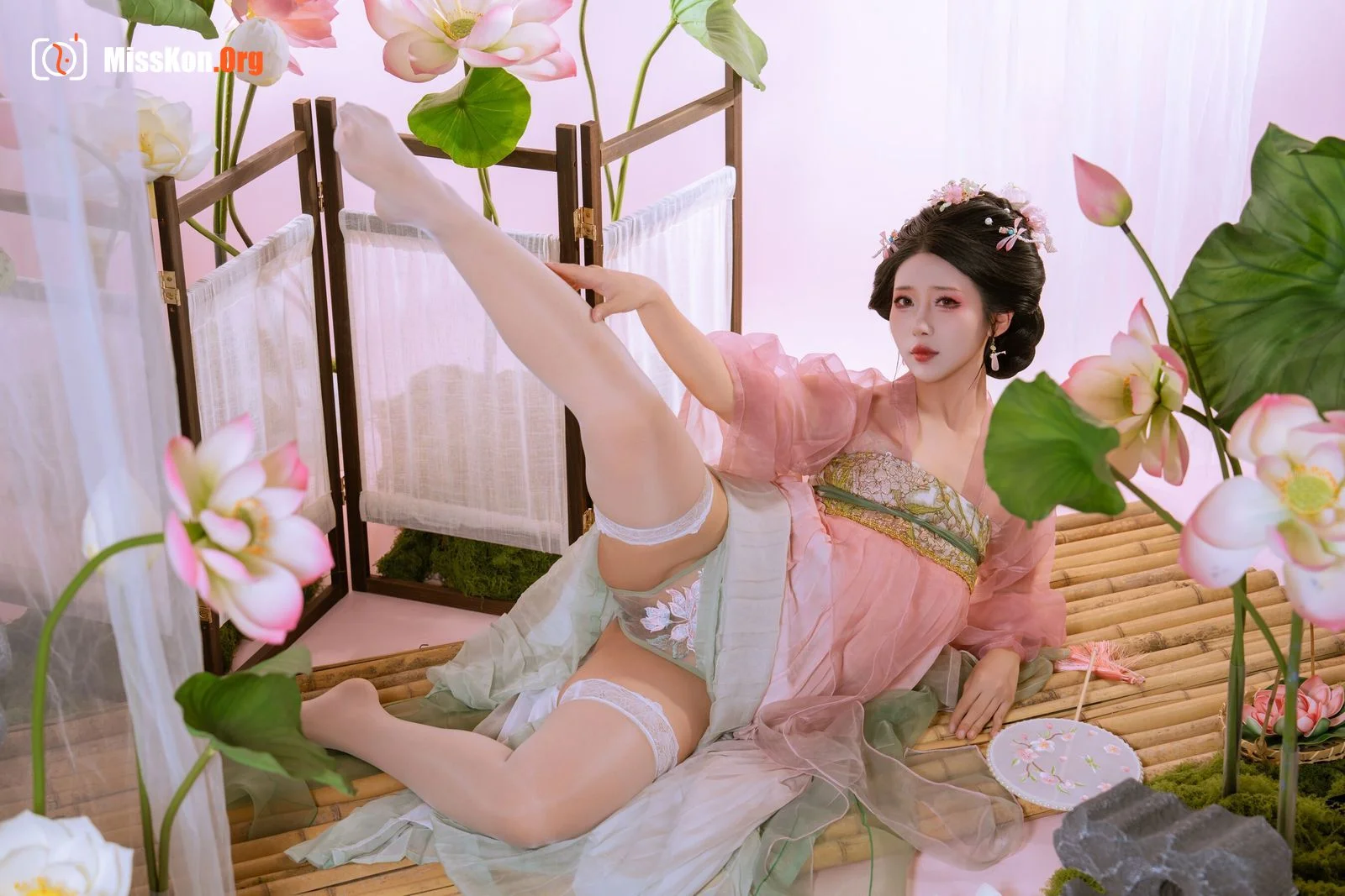 Milk Peach Peach "Picking Lotus" - Photo 7