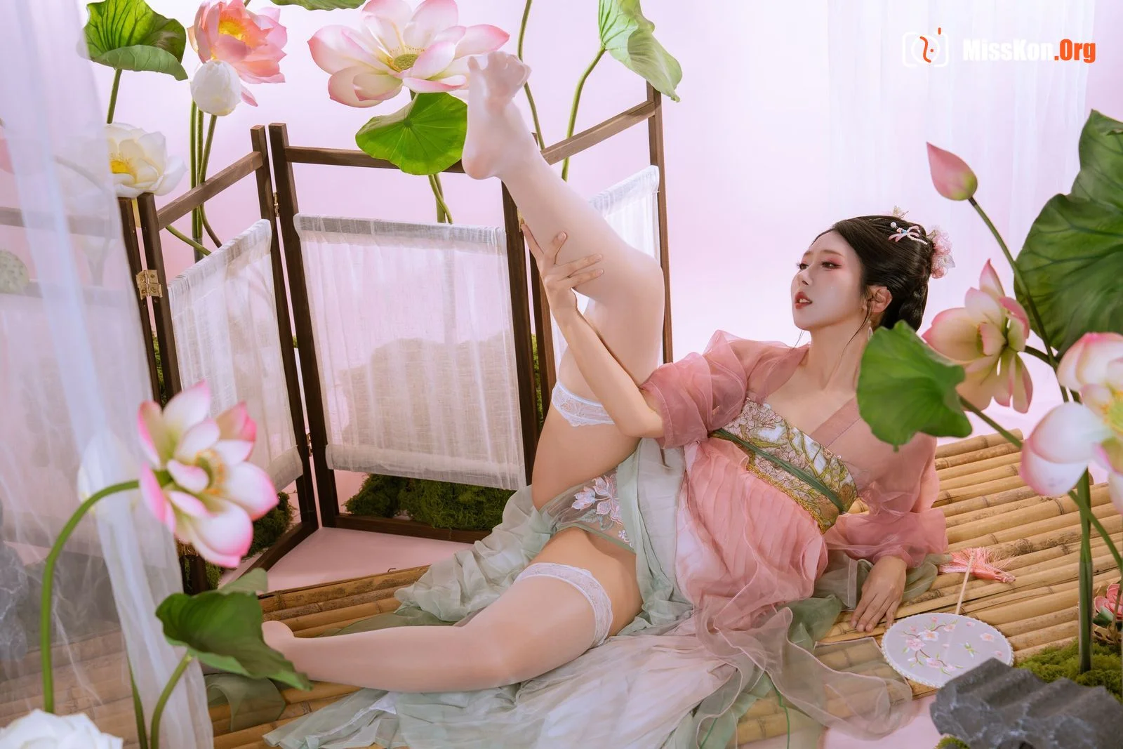 Milk Peach Peach "Picking Lotus" - Photo 8
