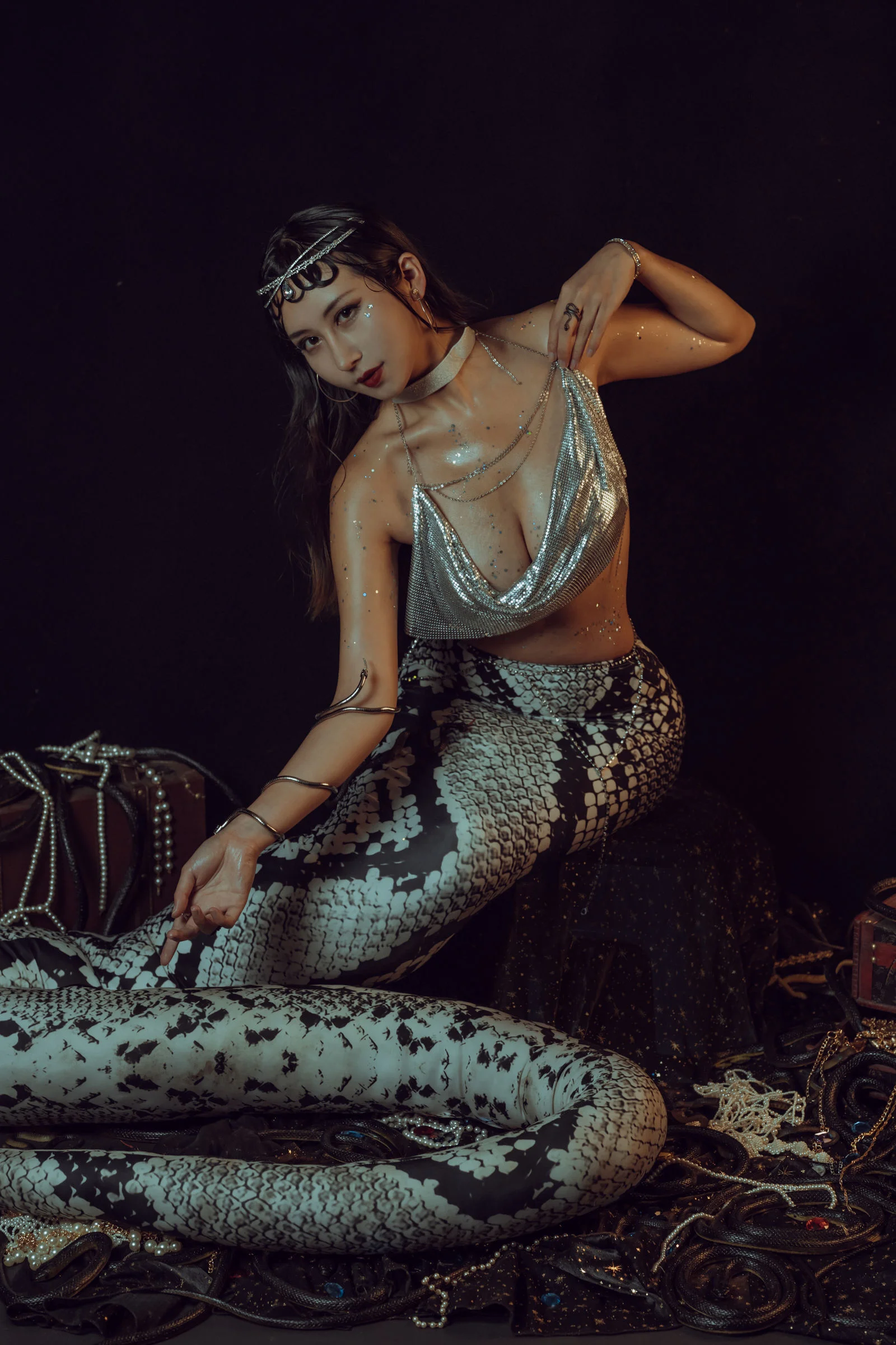 Milk peach: Serpentine