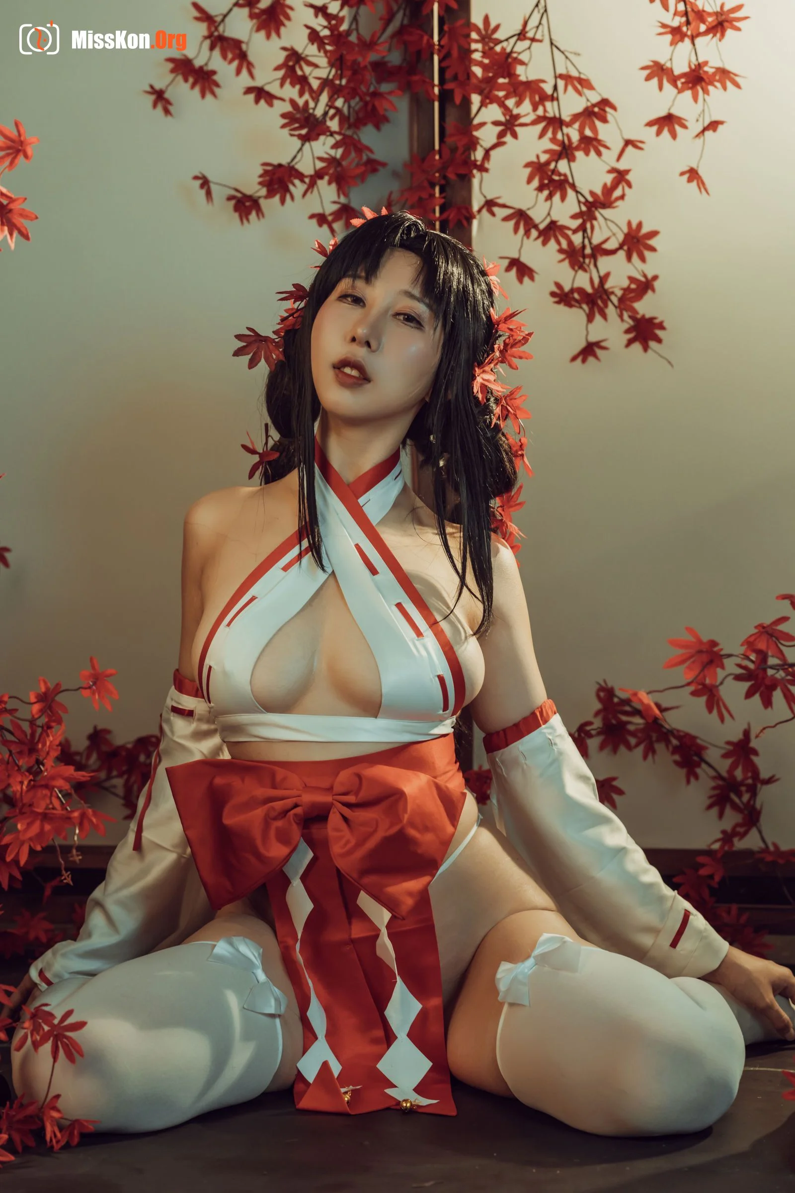奶桃《巫女》 - 照片 18