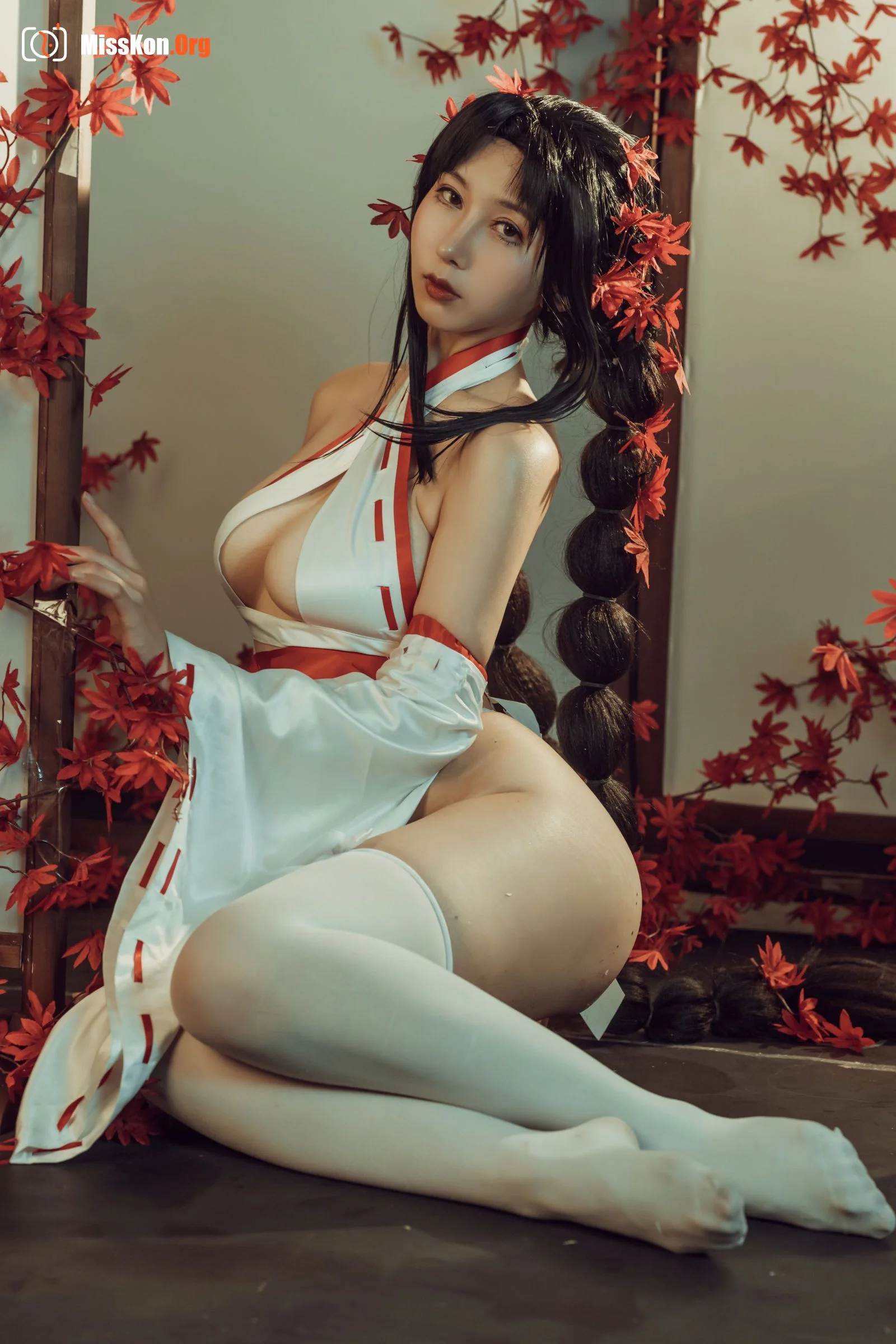 奶桃《巫女》 - 照片 20