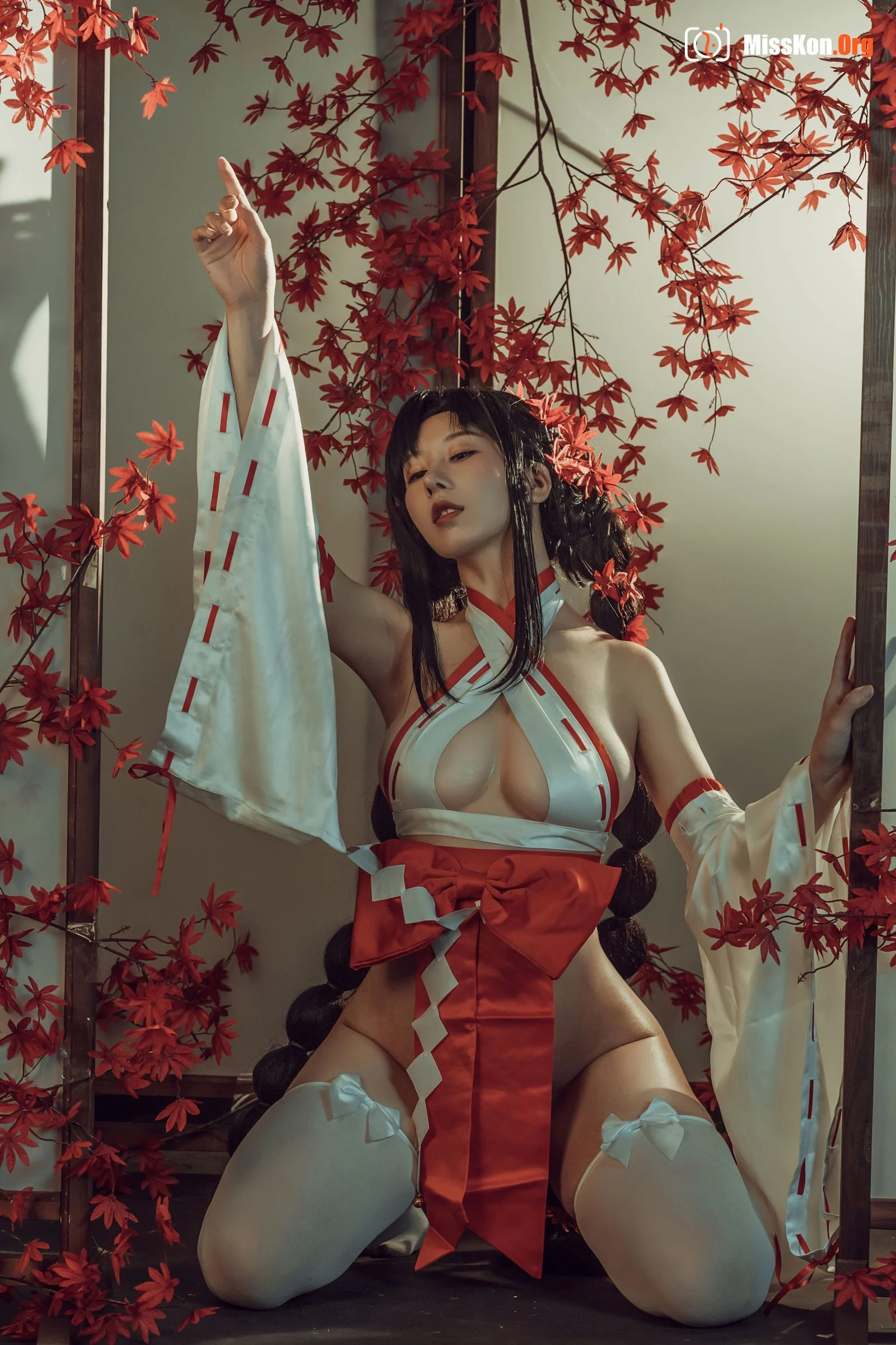 奶桃《巫女》 - 照片 7