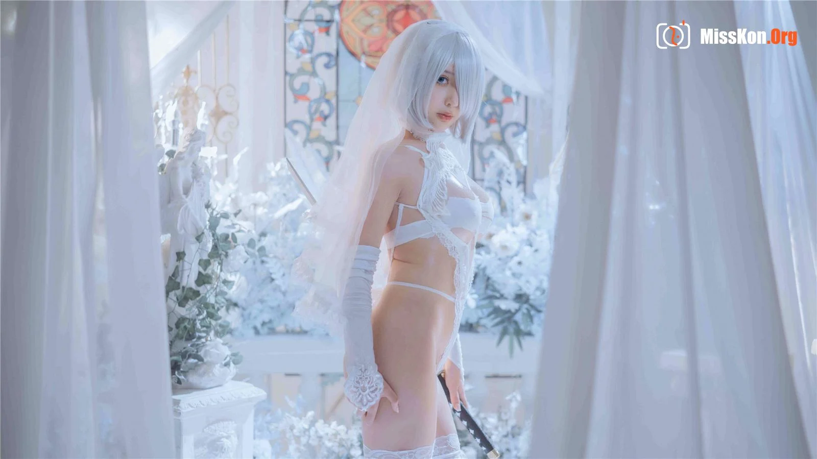 Mimi Zi: 2B Doujinshi White Bride - Photo 2