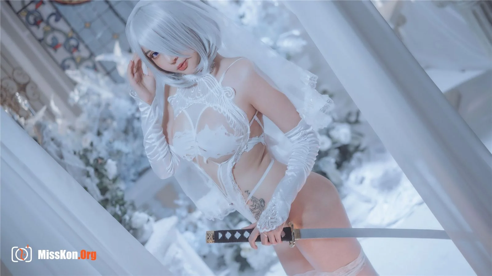 Mimi Zi: 2B Doujinshi White Bride - Photo 20