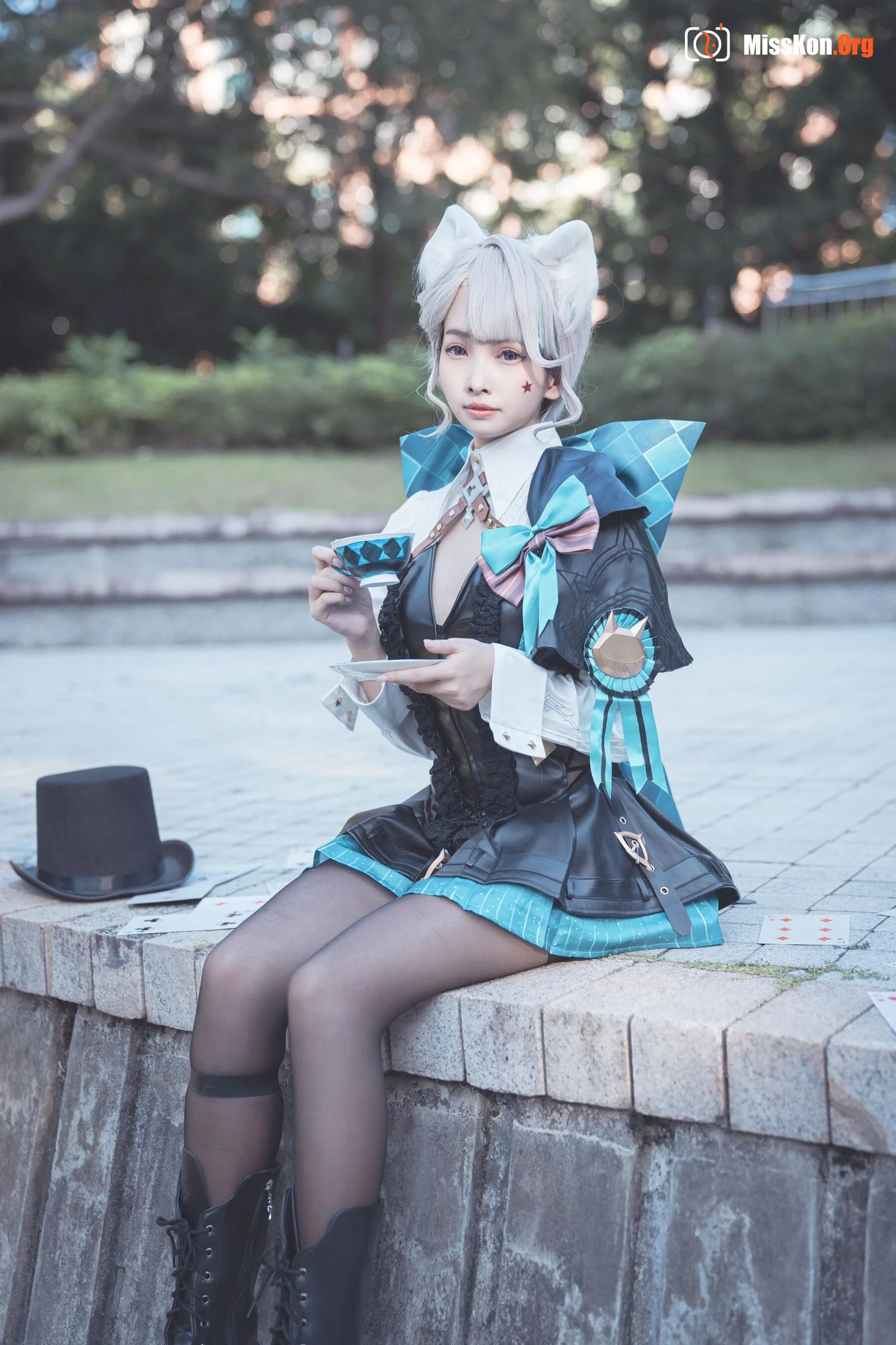 Momo "Genshin: Linnet's Erotic Magic Outdoor" - Photo 14