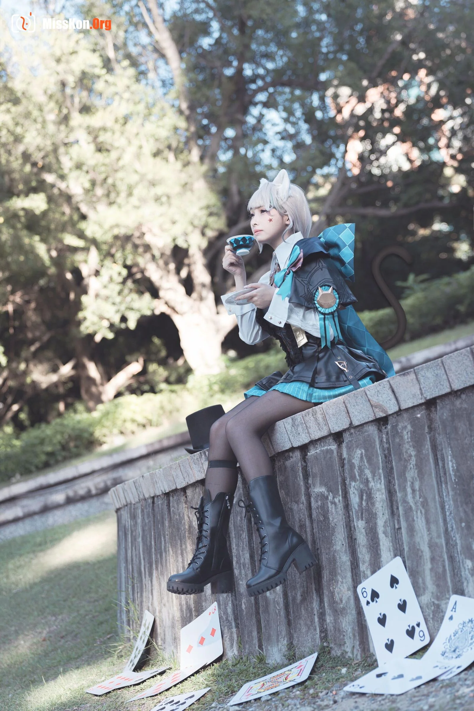 Momo "Genshin: Linnet's Erotic Magic Outdoor" - Photo 15
