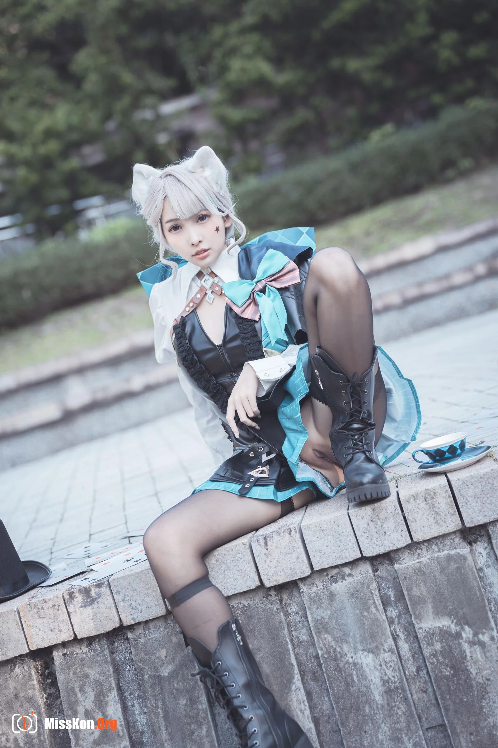 Momo "Genshin: Linnet's Erotic Magic Outdoor" - Photo 16